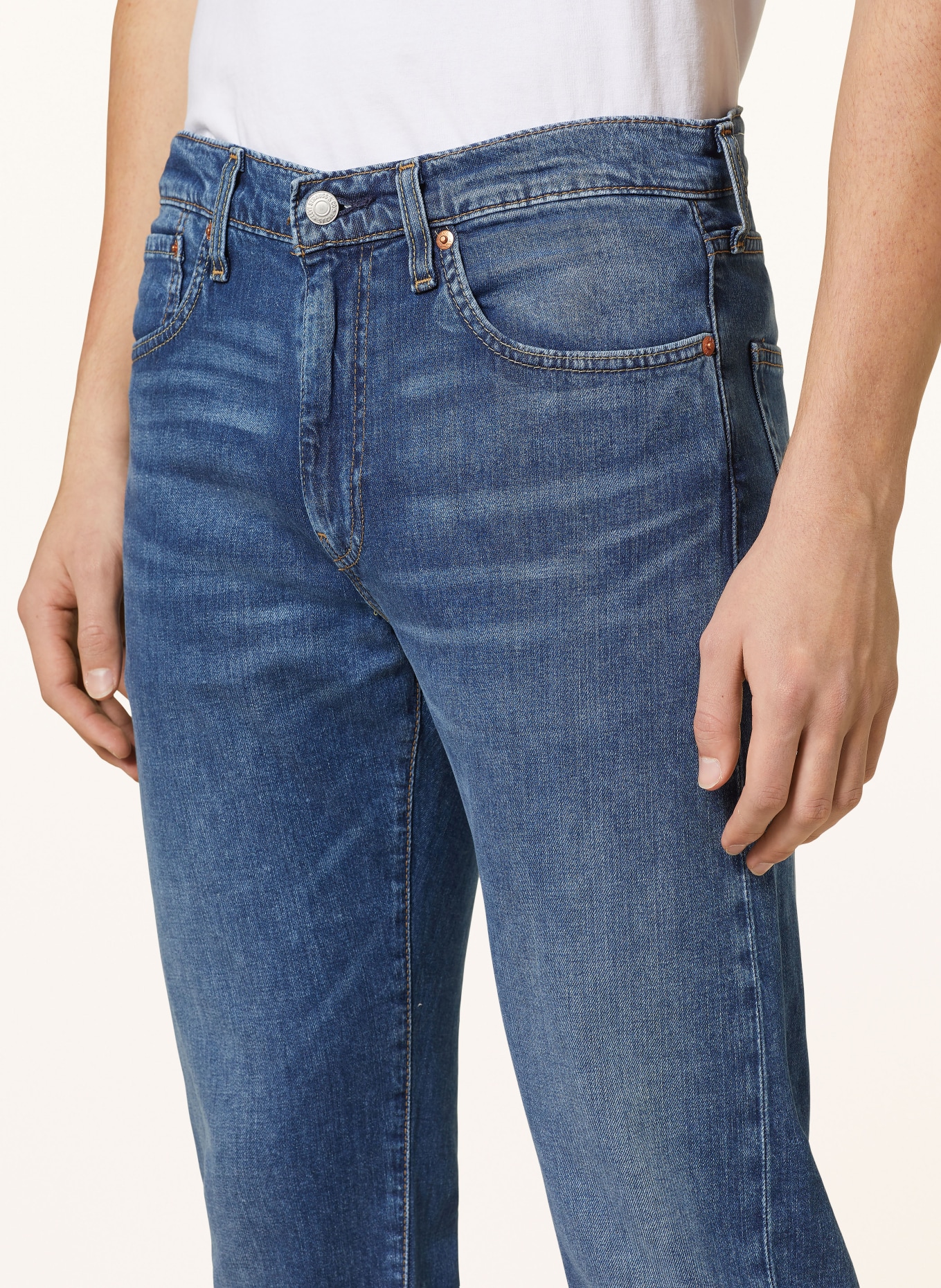 Levi's® Jeans 502 TAPER regular fit, Kolor: NIEBIESKI (Obrazek 4)