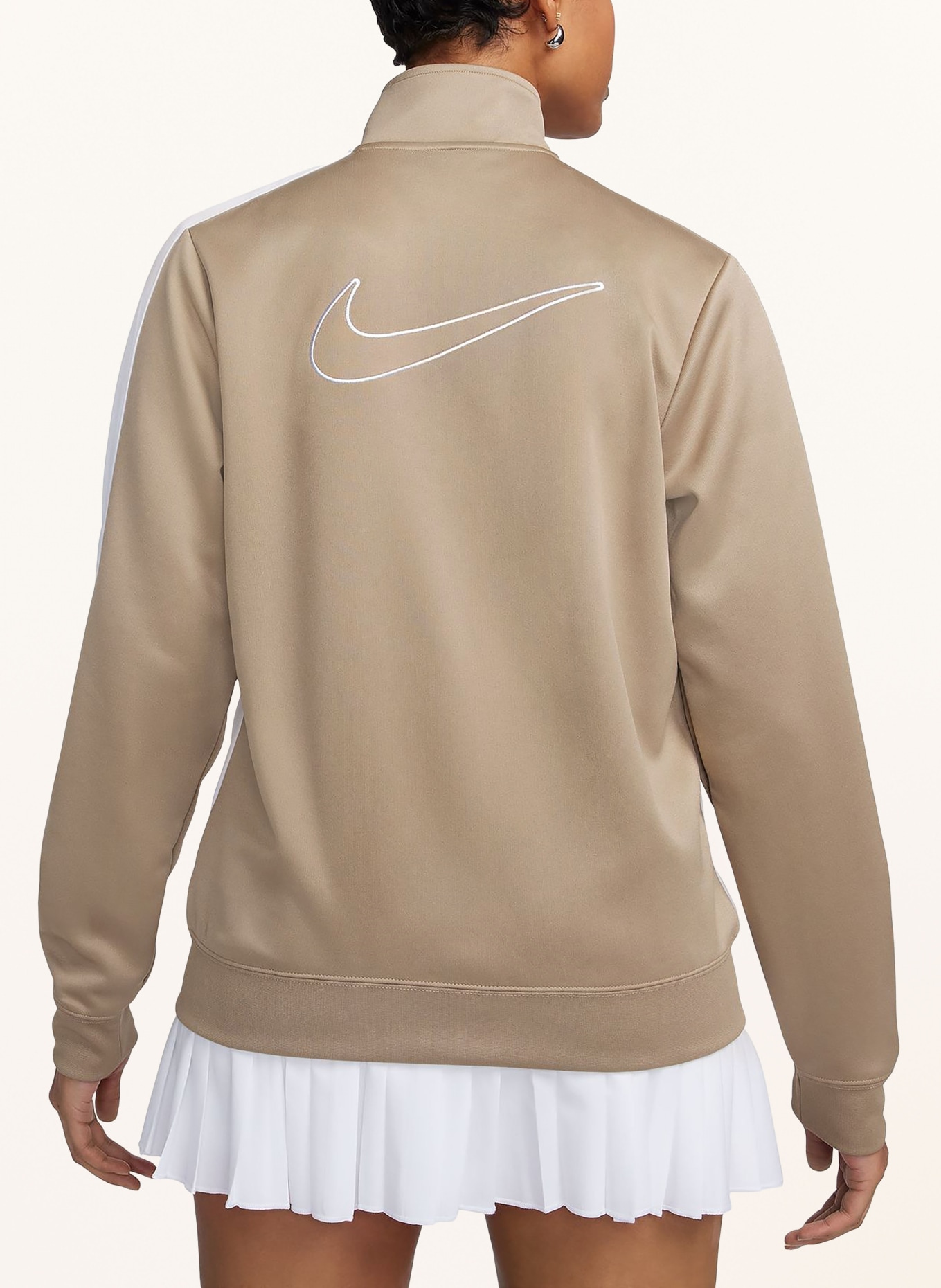 Nike Training jacket, Color: KHAKI/ WHITE (Image 3)