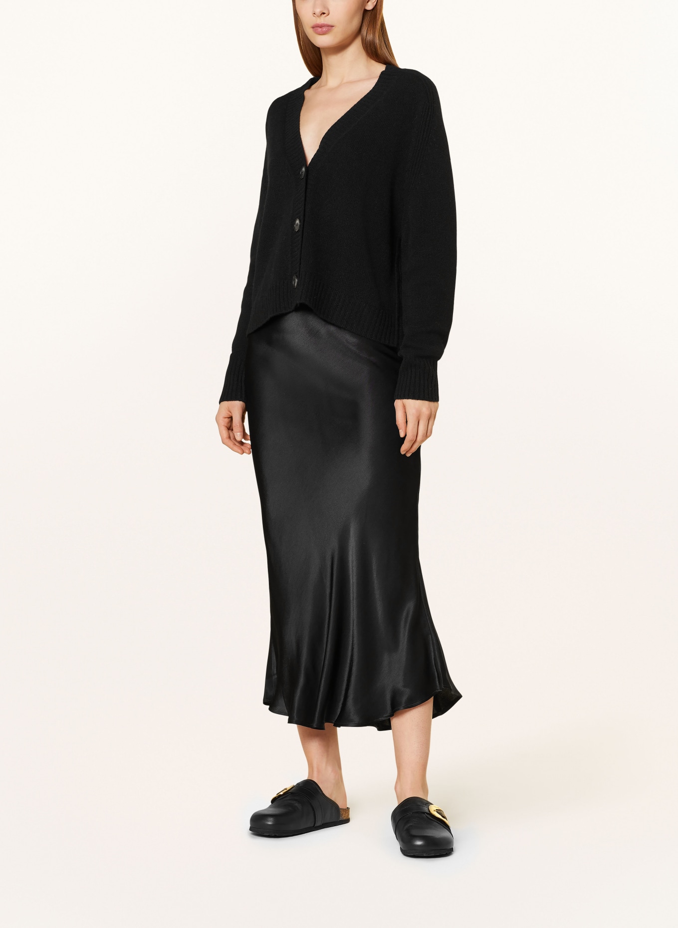 lilienfels Cashmere cardigan, Color: BLACK (Image 2)
