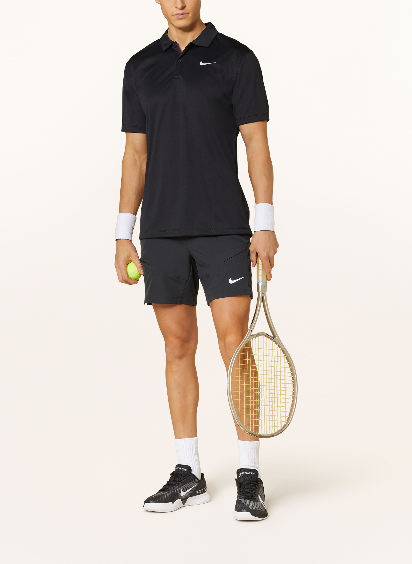 Nike Tennisshorts COURT ADVANTAGE, Farbe: SCHWARZ (Bild 2)