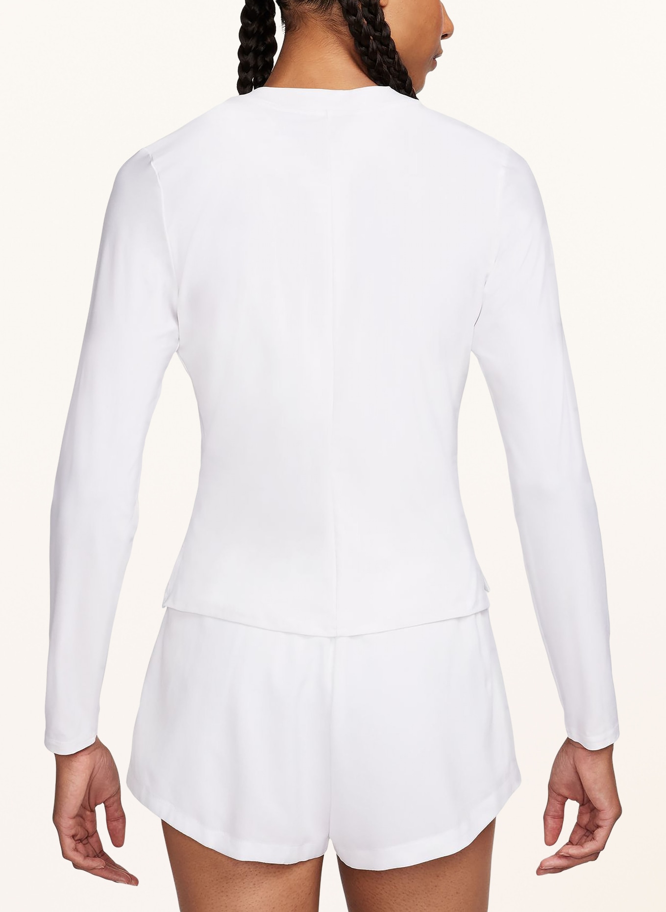 Nike Long sleeve shirt COURT ADVANTAGE DRI FIT, Color: WHITE (Image 3)