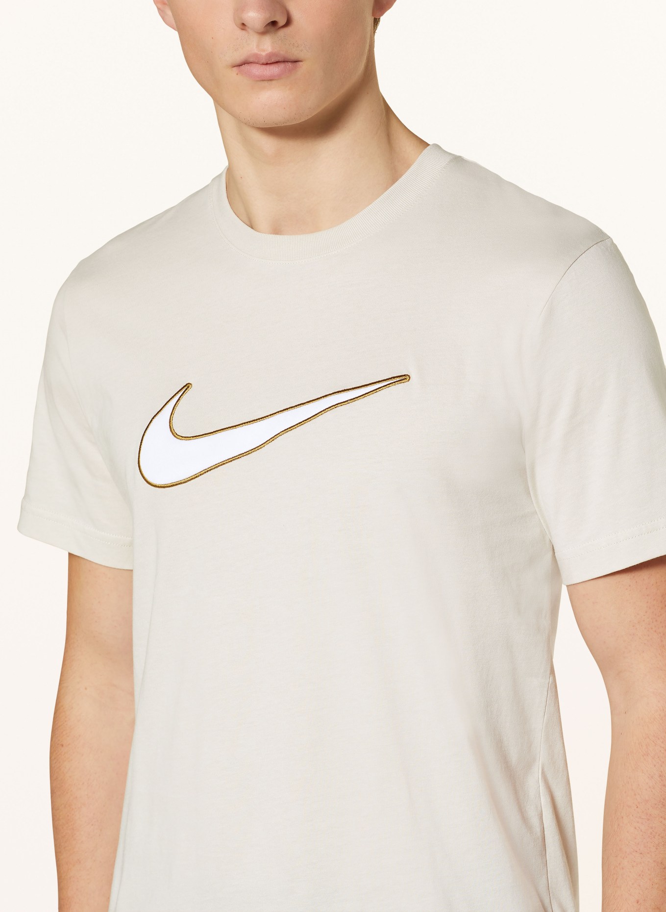 Nike T-shirt SPORTSWEAR, Color: ECRU/ WHITE/ OLIVE (Image 4)