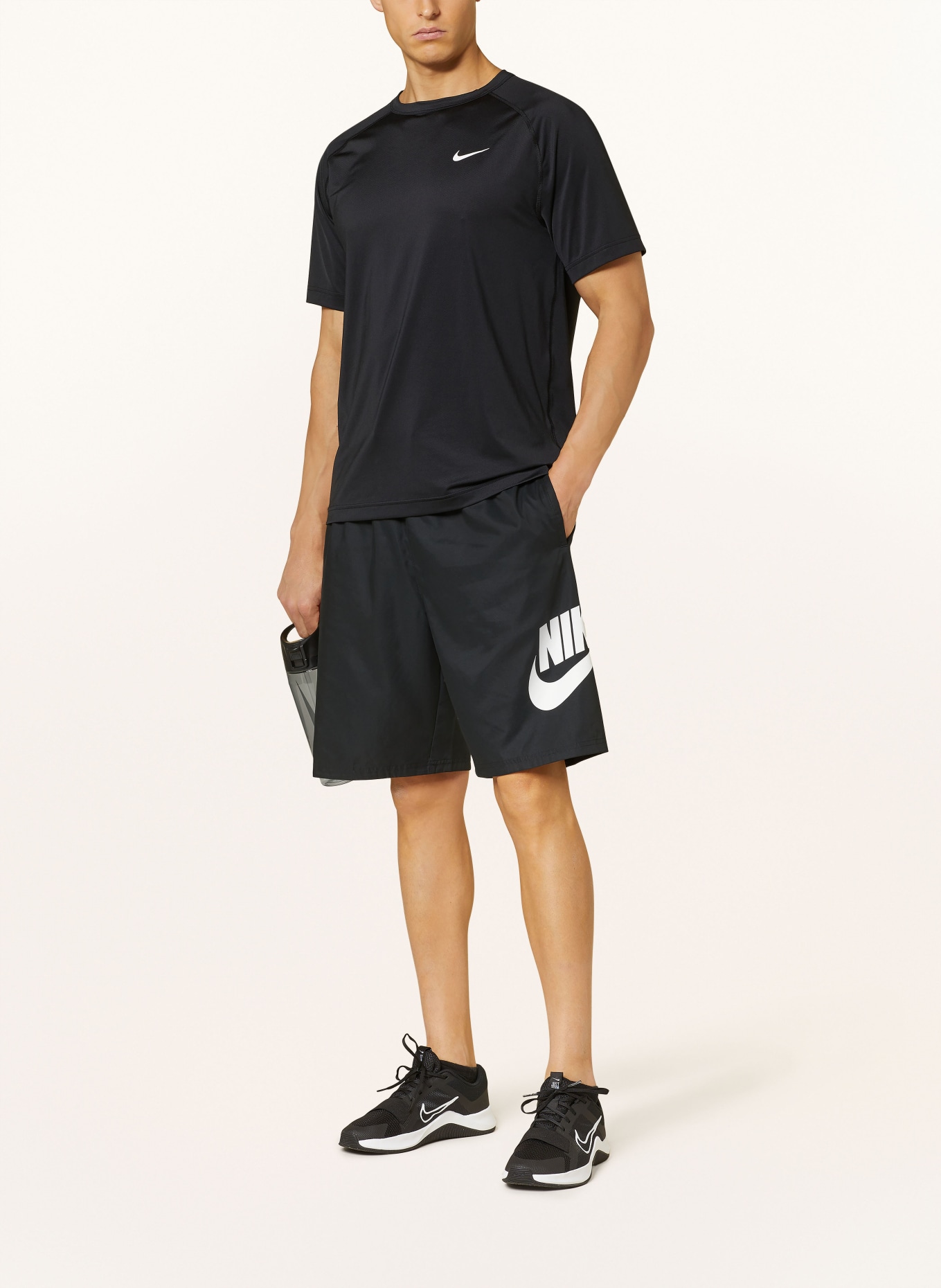 Nike Šortky CLUB, Barva: ČERNÁ (Obrázek 2)
