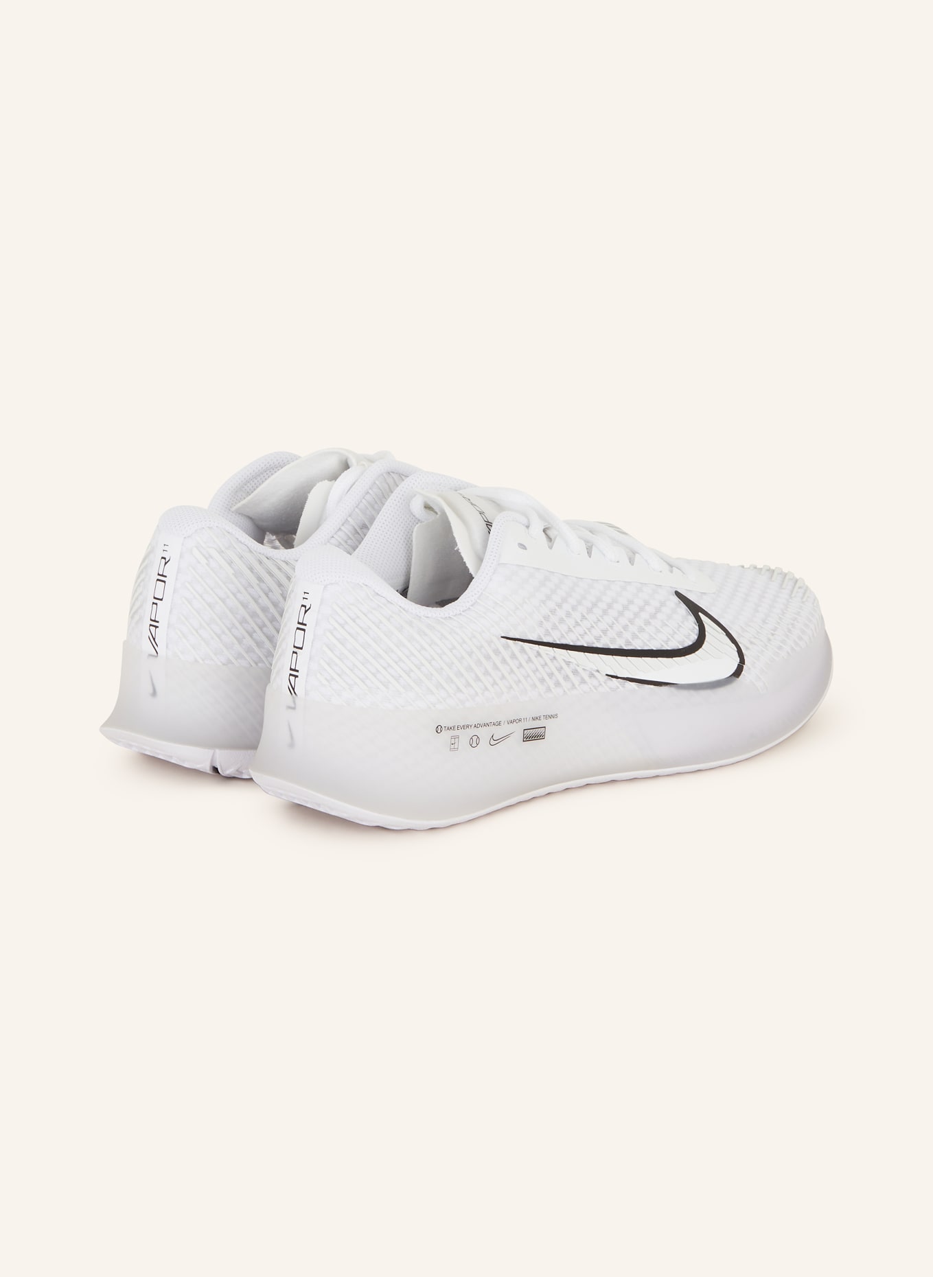 Nike Tennis shoes NIKECOURT AIR ZOOM VAPOR 11, Color: WHITE (Image 2)