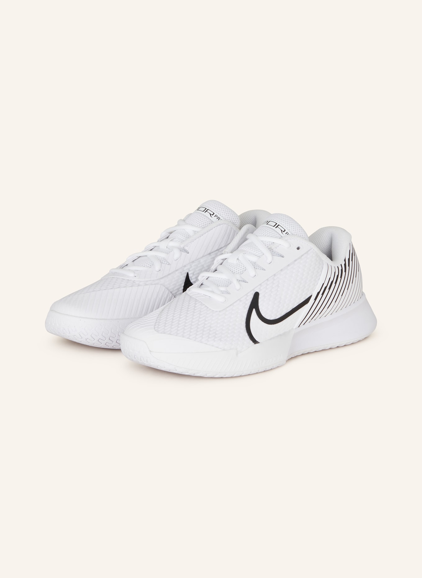 Nike Tennisschuhe NIKECOURT AIR ZOOM VAPOR PRO 2, Farbe: WEISS/ SCHWARZ (Bild 1)