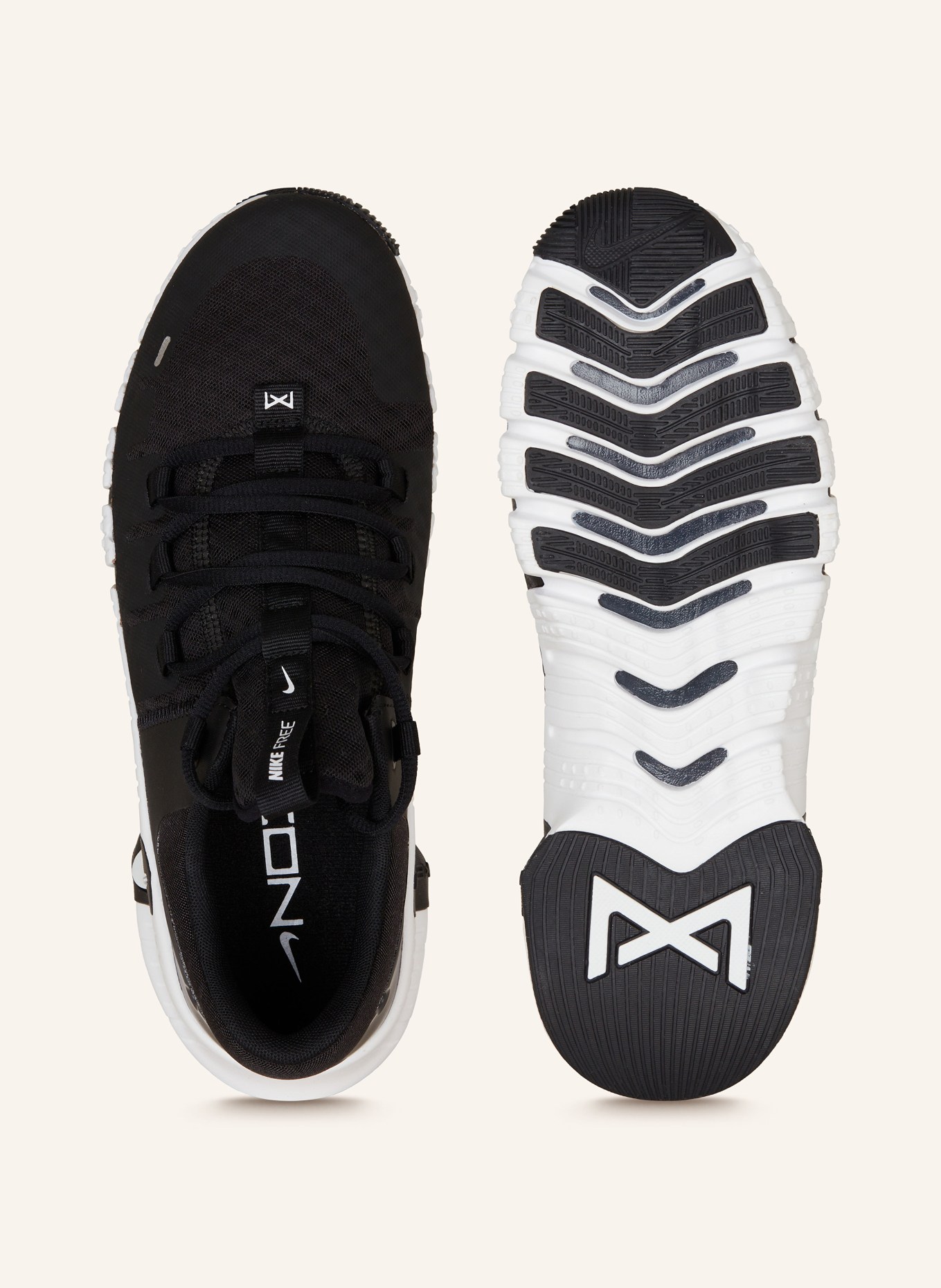 Nike Fitness shoes FREE METCON 5, Color: BLACK/ WHITE (Image 5)