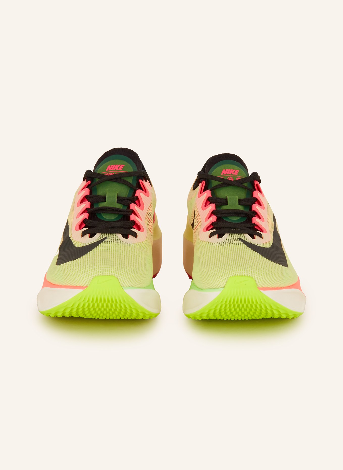 Nike Laufschuhe ZOOM FLY 5 PREMIUM, Farbe: NEONGELB/ NEONPINK/ SCHWARZ (Bild 3)