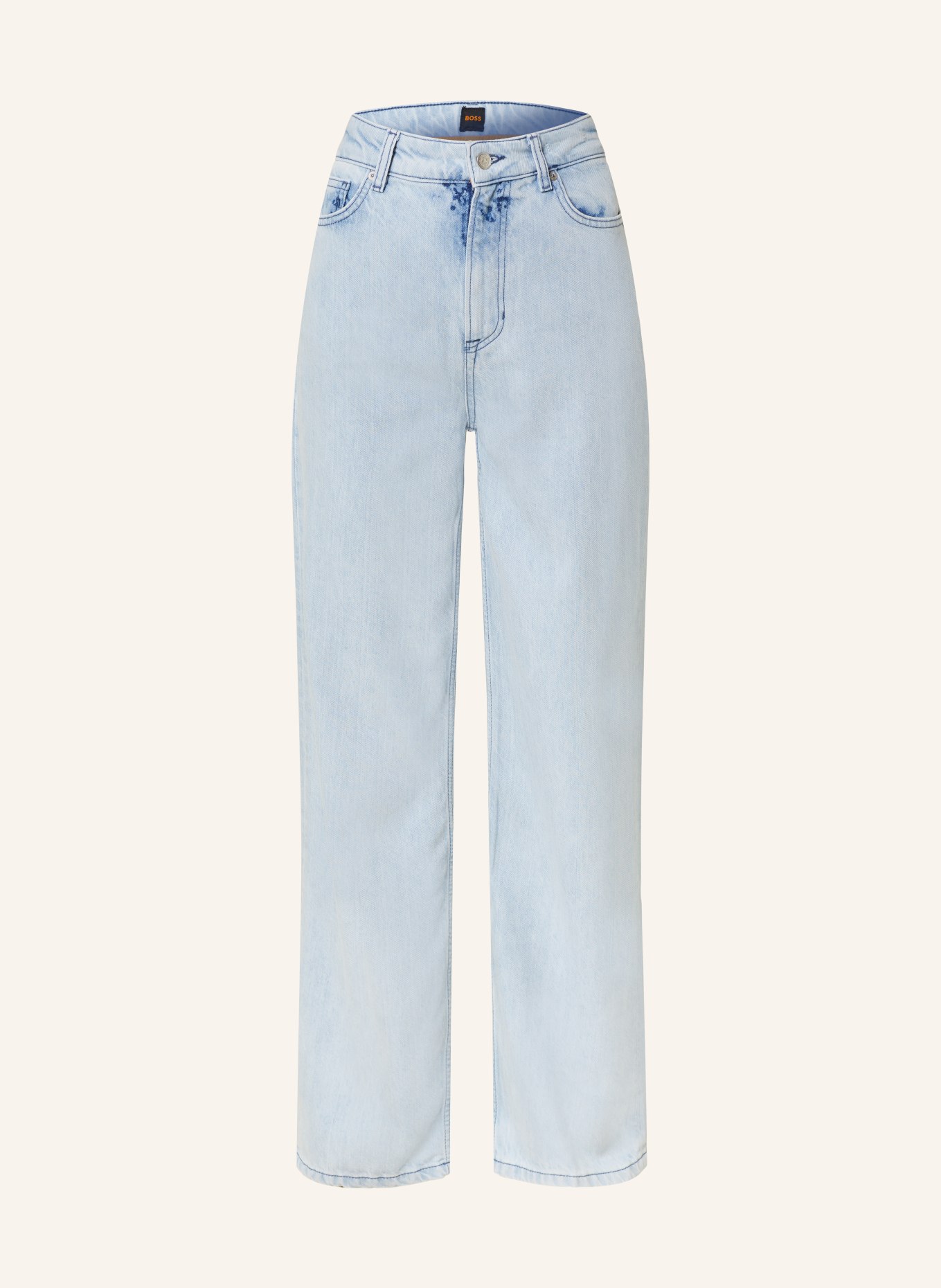 BOSS Flared Jeans MARLENE, Farbe: 454 LIGHT/PASTEL BLUE (Bild 1)