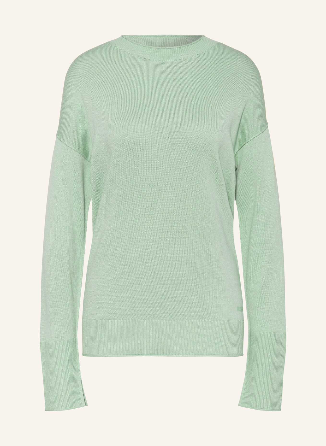 BOSS Sweater FANNIE, Color: LIGHT GREEN (Image 1)