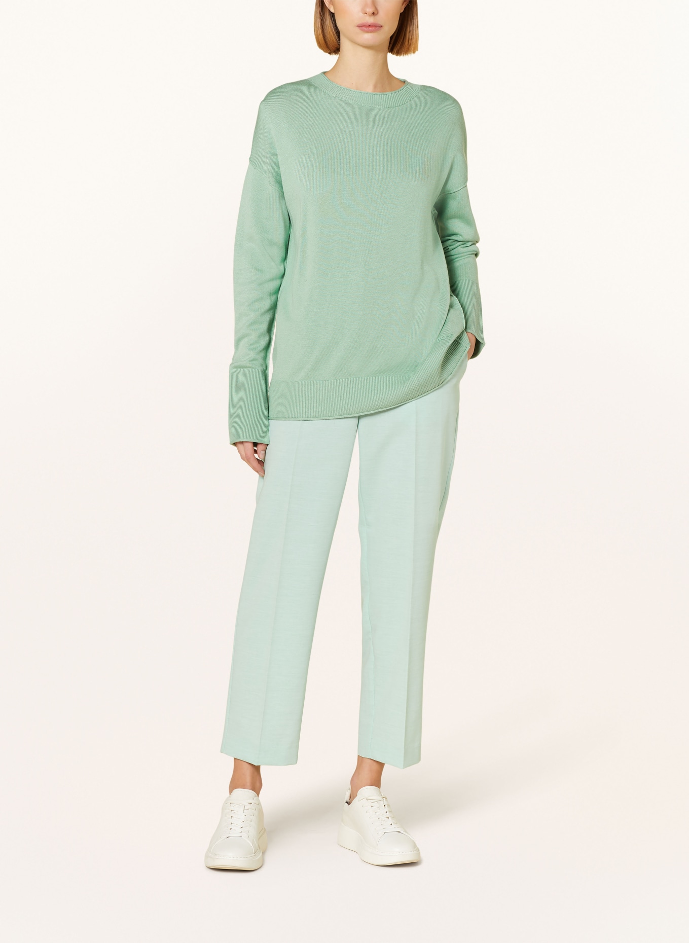 BOSS Sweater FANNIE, Color: LIGHT GREEN (Image 2)