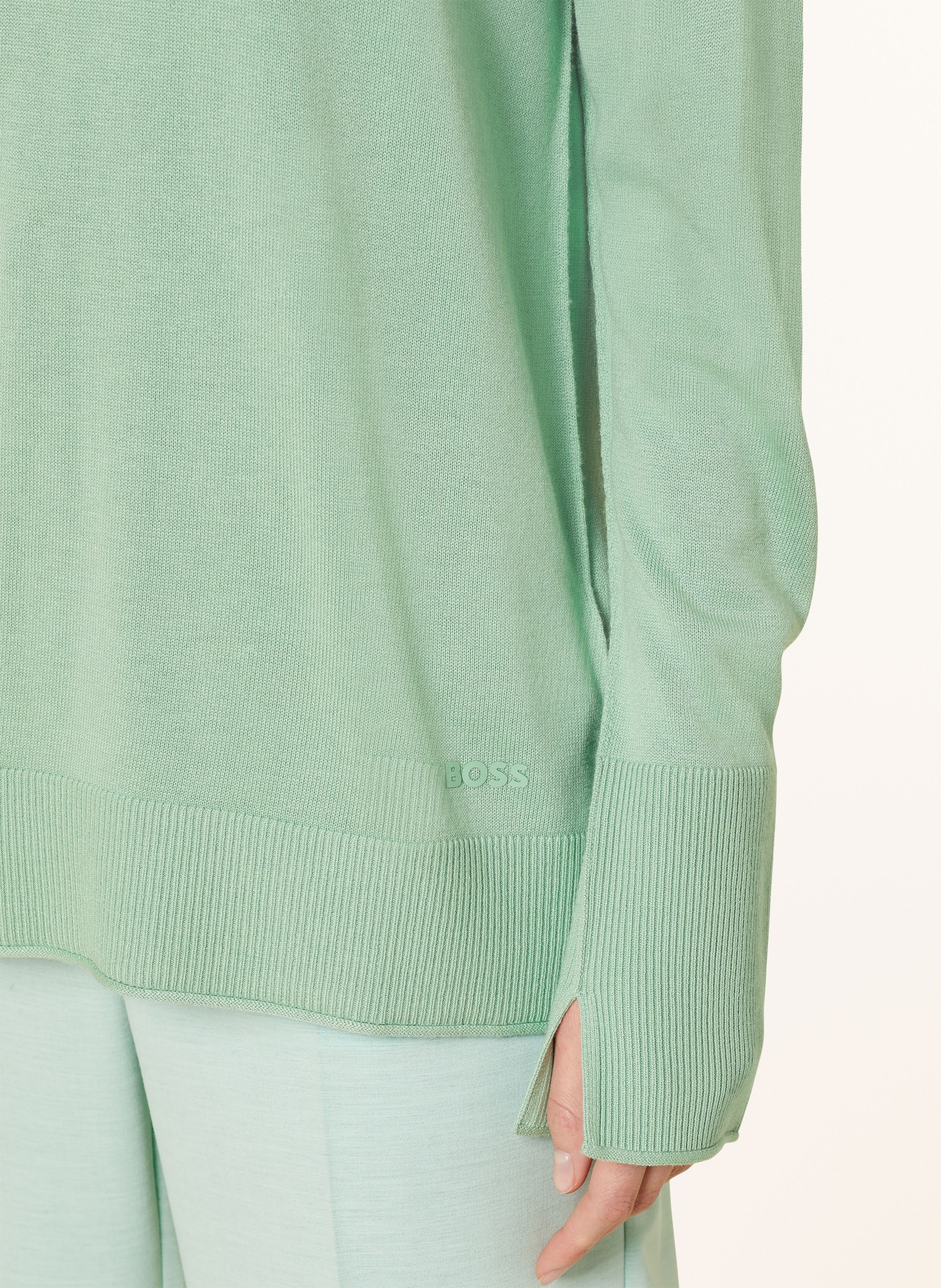 BOSS Sweater FANNIE, Color: LIGHT GREEN (Image 4)