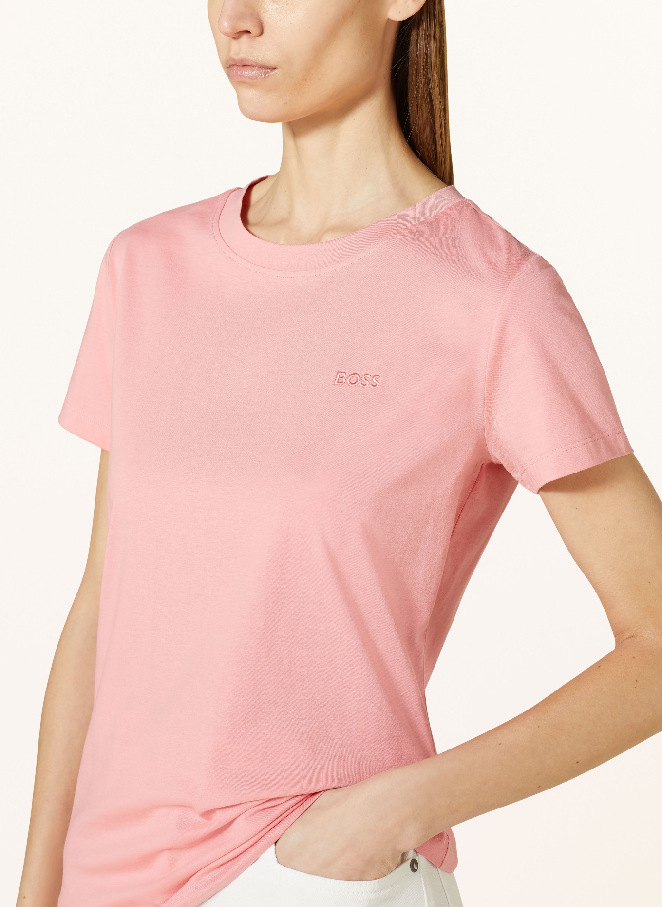 BOSS T-shirt ESOGO, Color: PINK (Image 4)