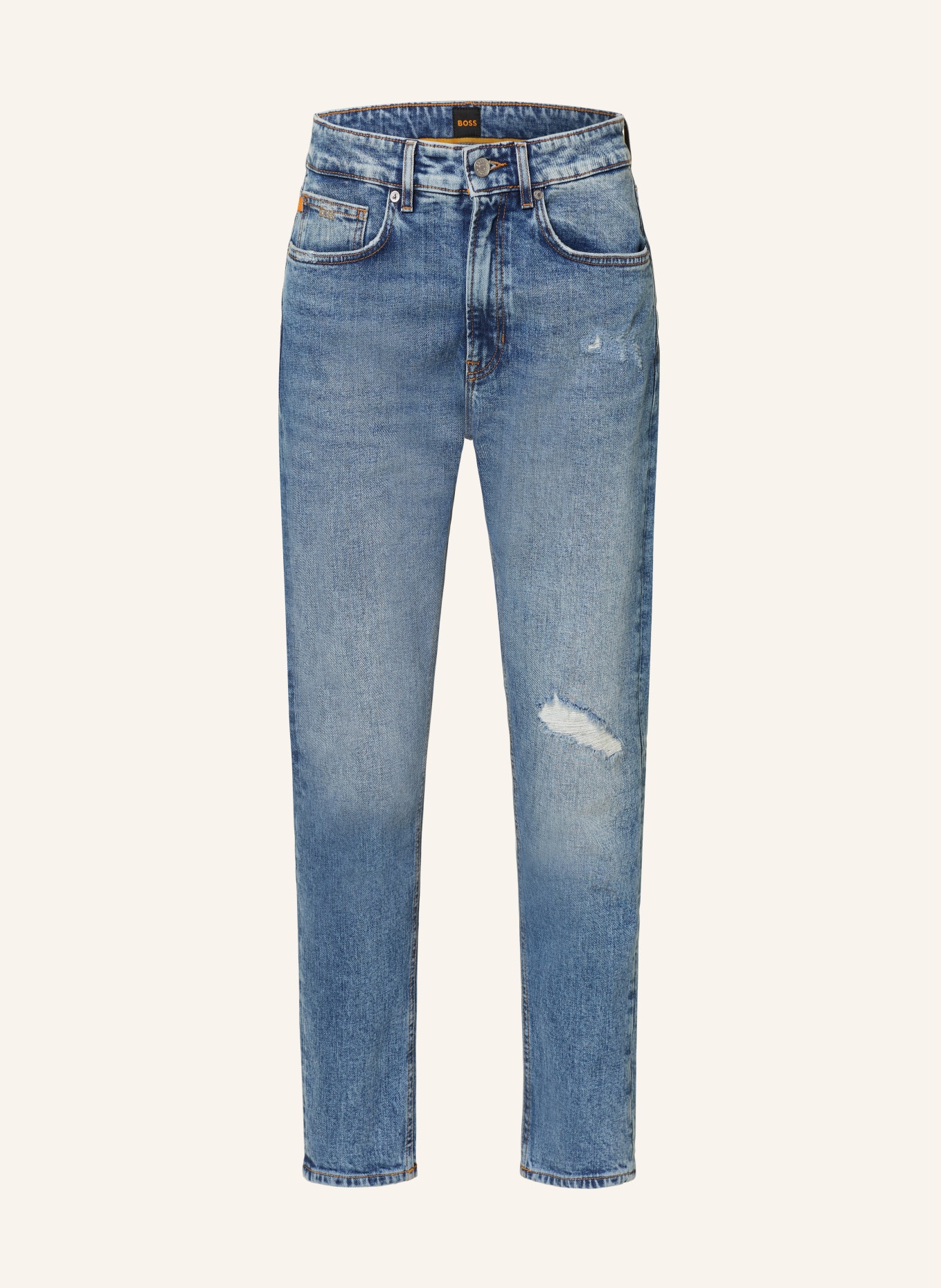 BOSS Boyfriend jeans ELSA, Color: 421 MEDIUM BLUE (Image 1)