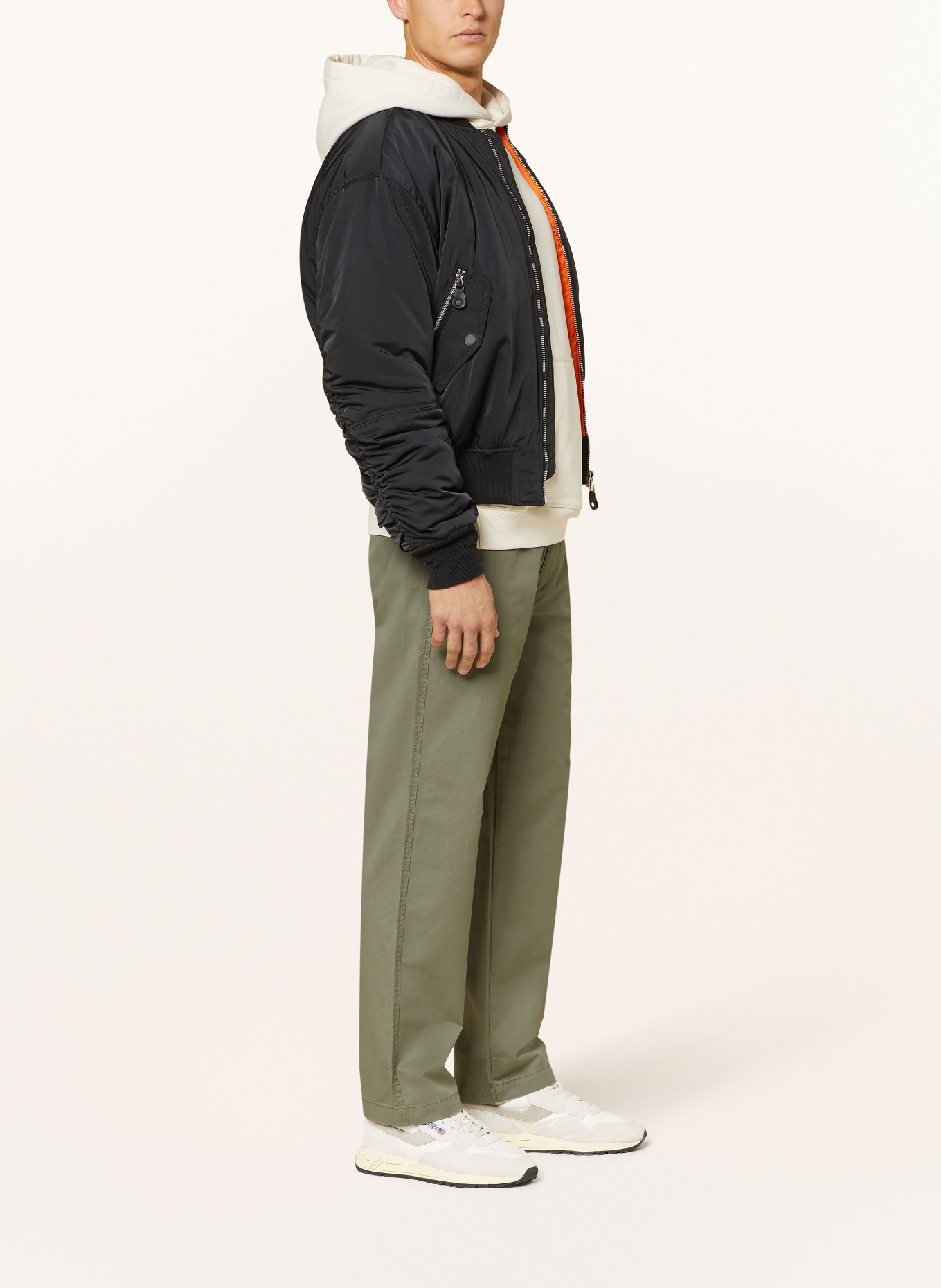 Levi's® Chino kalhoty Tapered Fit, Barva: OLIVOVÁ (Obrázek 4)