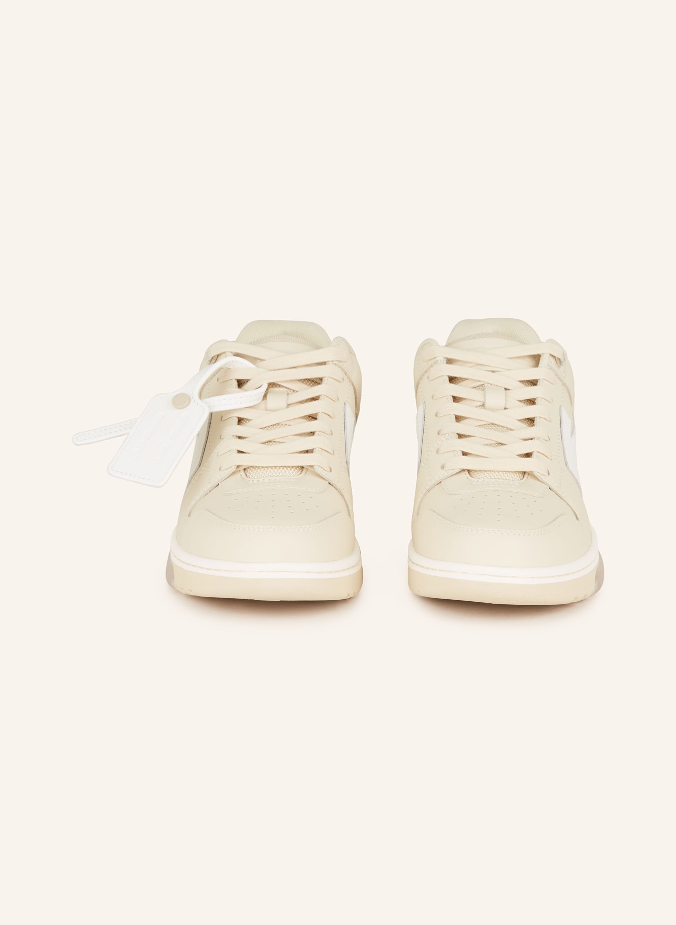 Off-White Sneakers OUT OF OFFICE, Color: CREAM/ WHITE (Image 3)