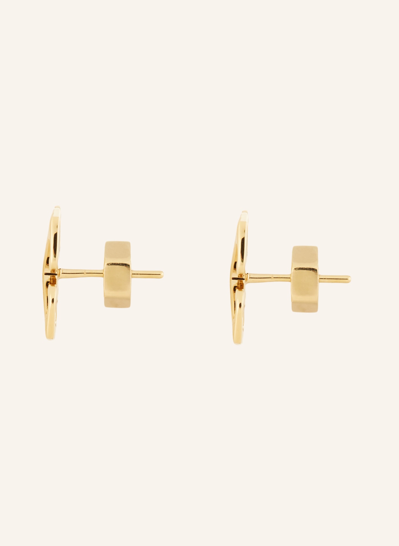 Off-White Stud earrings MINI ARROW, Color: GOLD (Image 2)