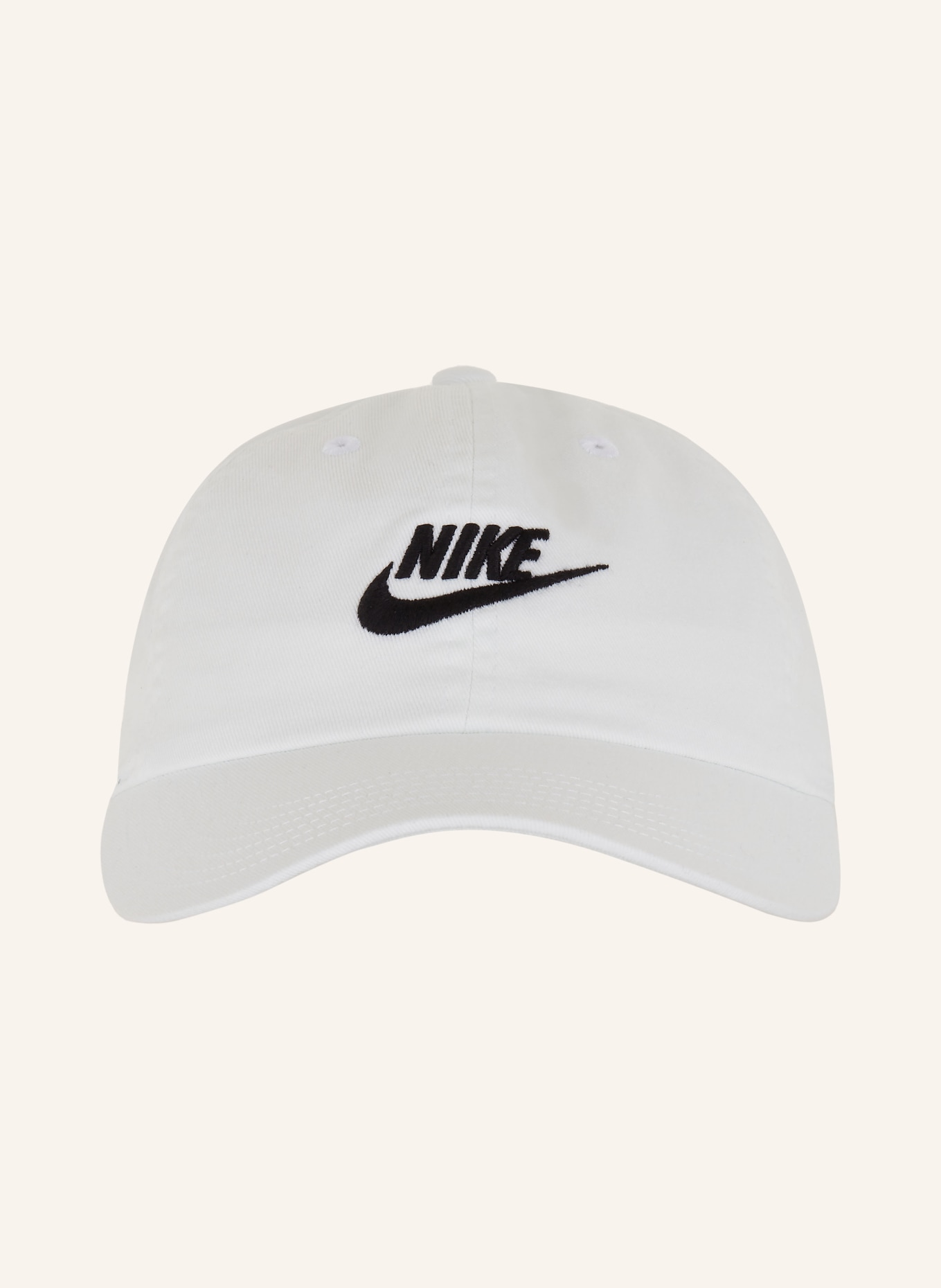 Nike Cap CLUB, Farbe: WEISS/ SCHWARZ (Bild 2)