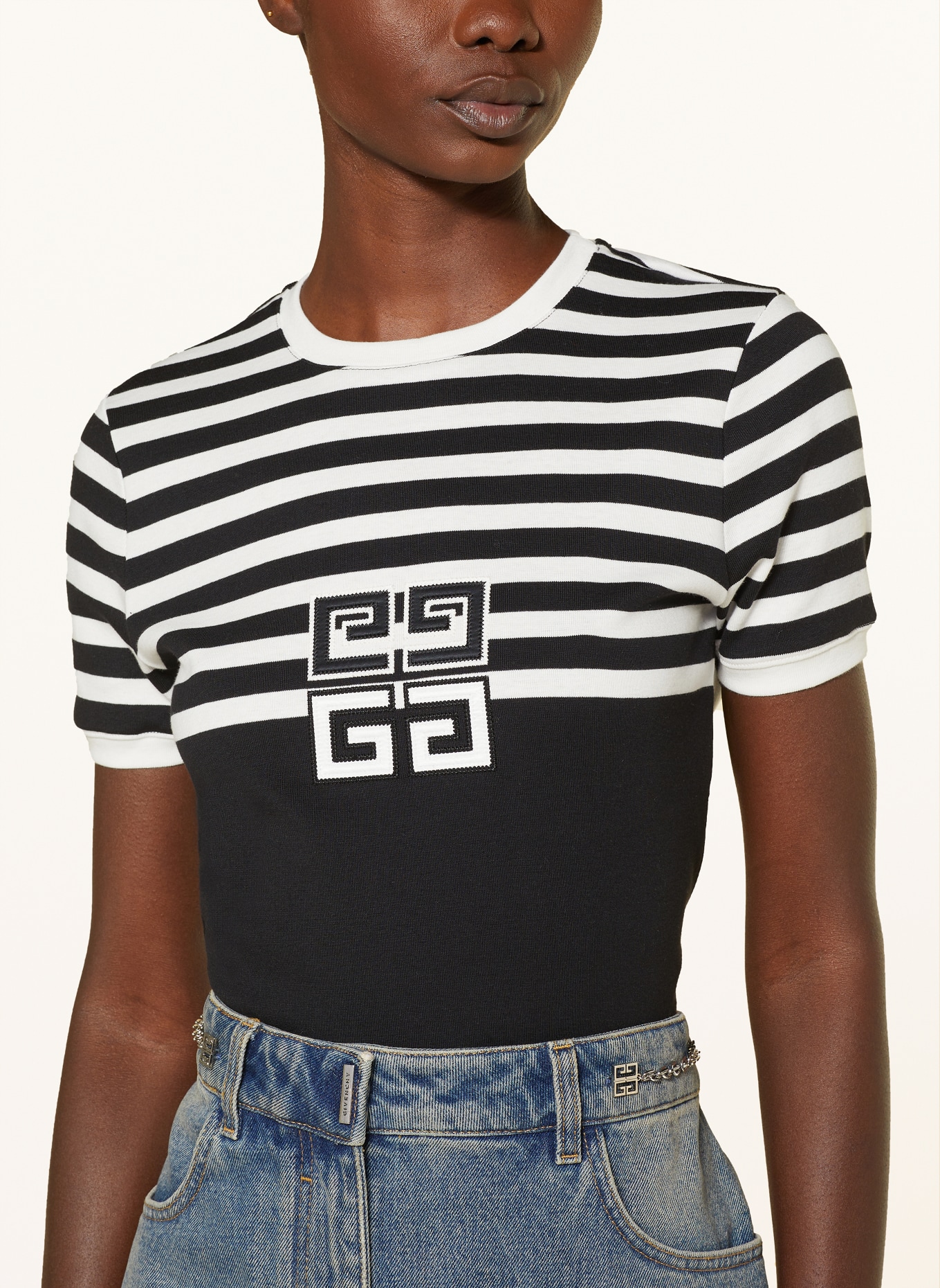 GIVENCHY T-shirt, Color: BLACK/ WHITE (Image 4)
