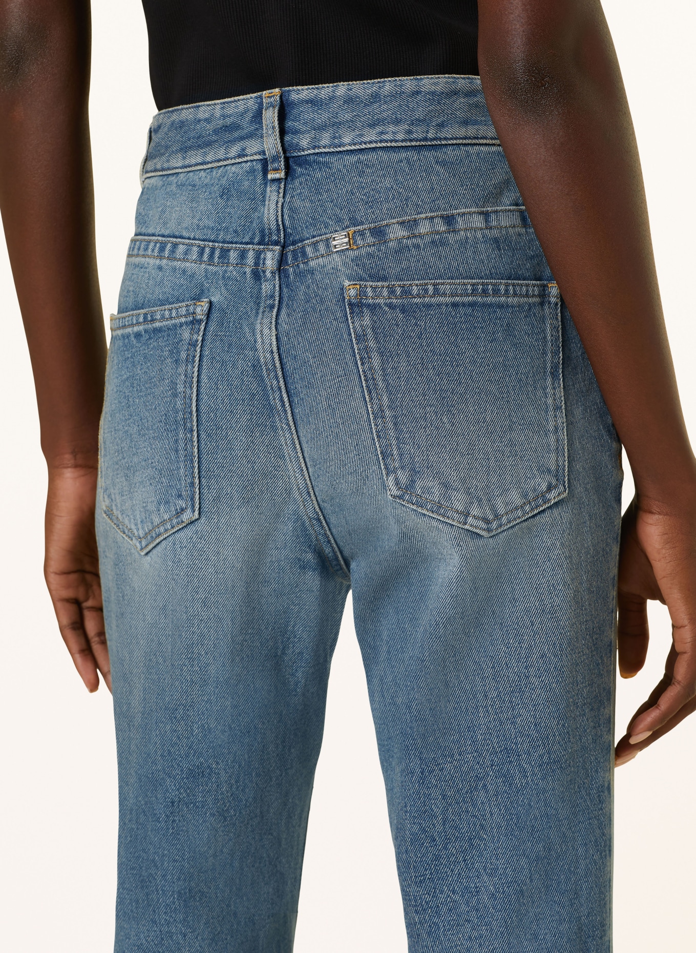 GIVENCHY Straight jeans, Color: 420 MEDIUM BLUE (Image 6)