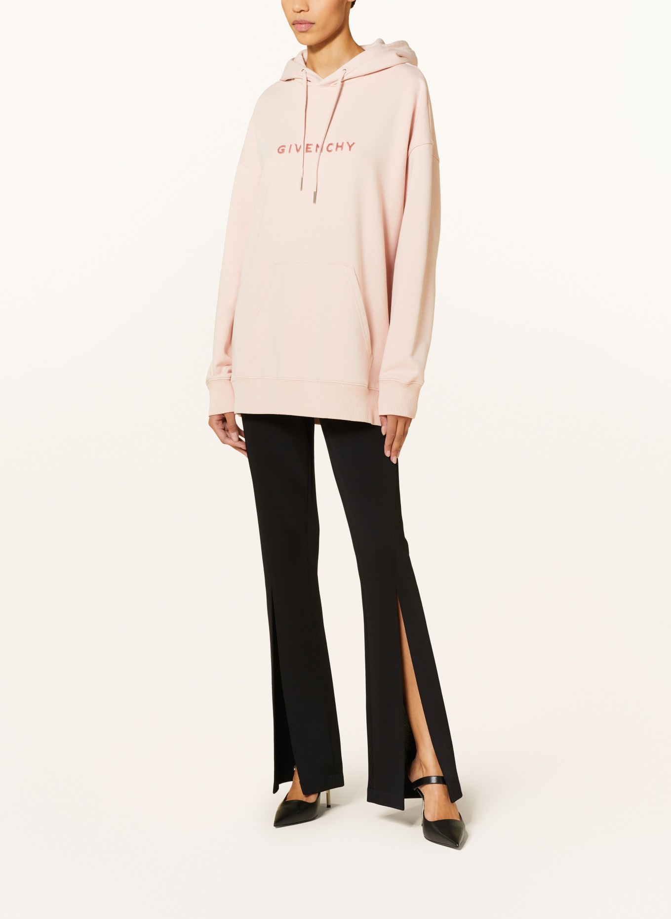 GIVENCHY Oversized hoodie, Color: LIGHT PINK (Image 2)