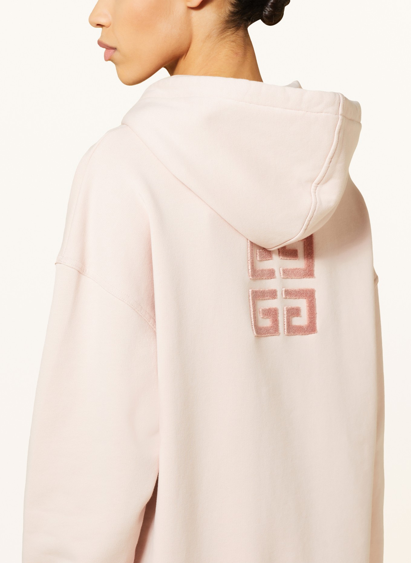 GIVENCHY Oversized hoodie, Color: LIGHT PINK (Image 5)