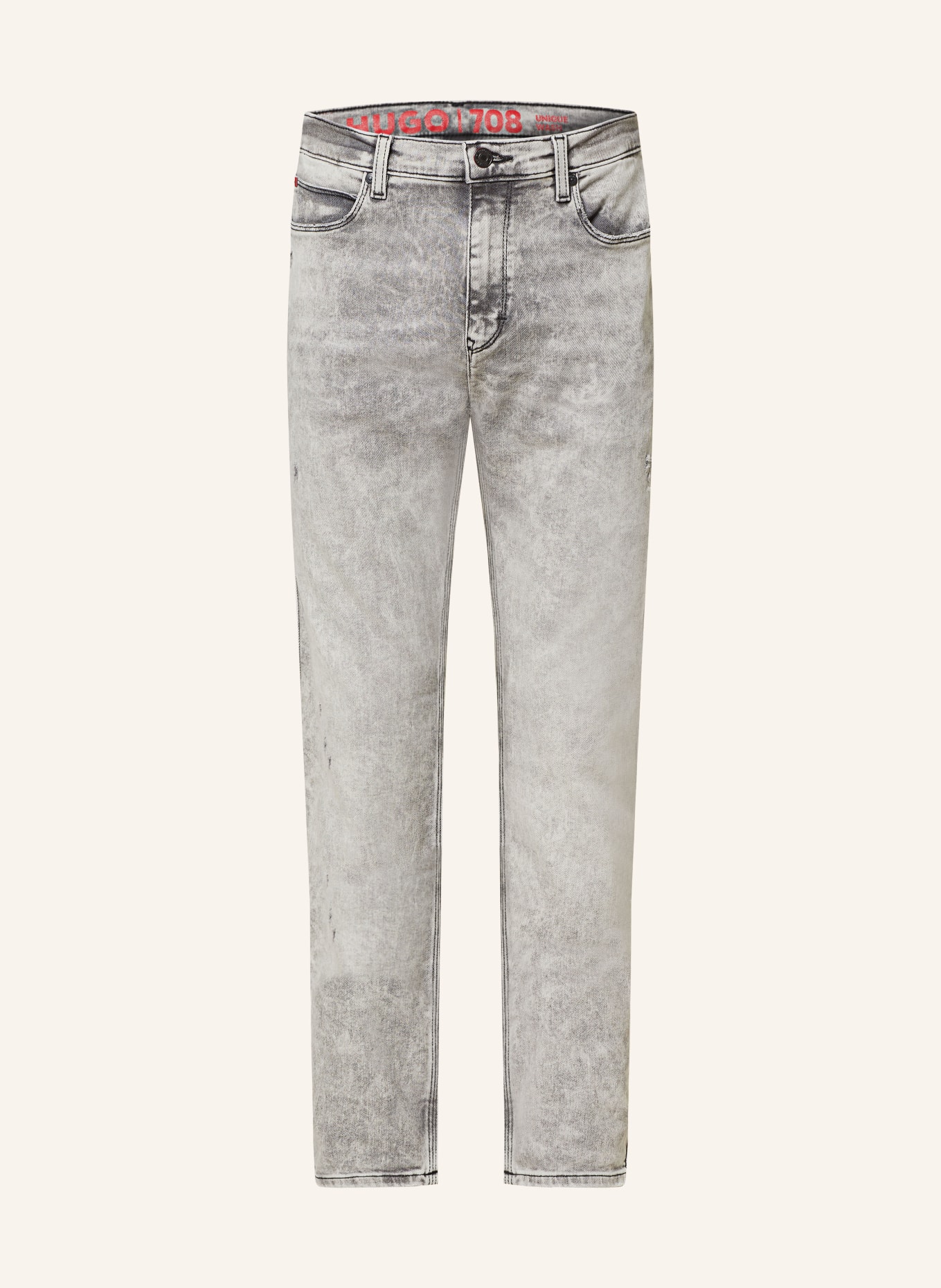 HUGO Jeans HUGO 708 slim fit, Color: 040 SILVER (Image 1)