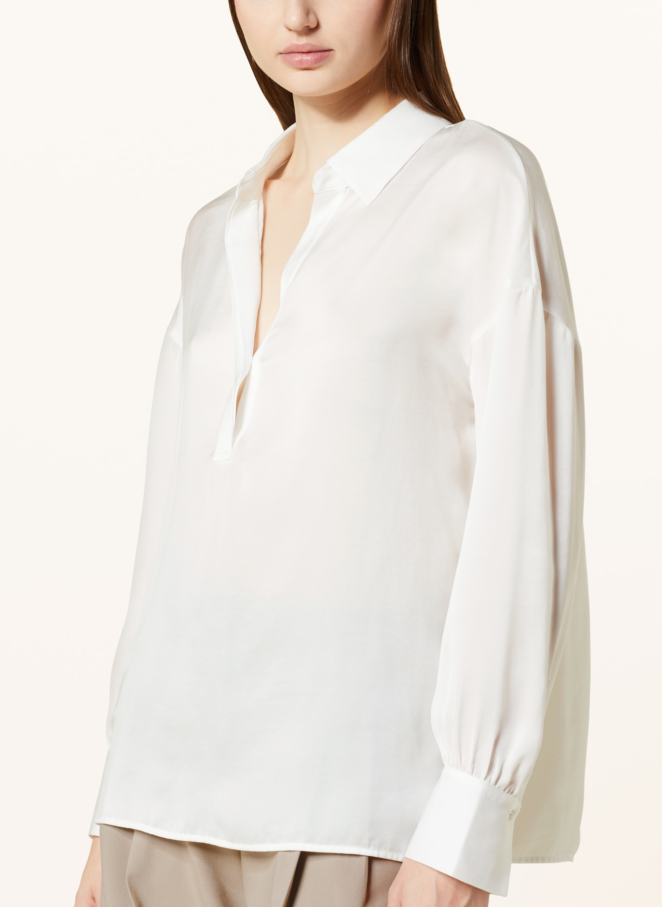 MRS & HUGS Shirt blouse, Color: WHITE (Image 4)