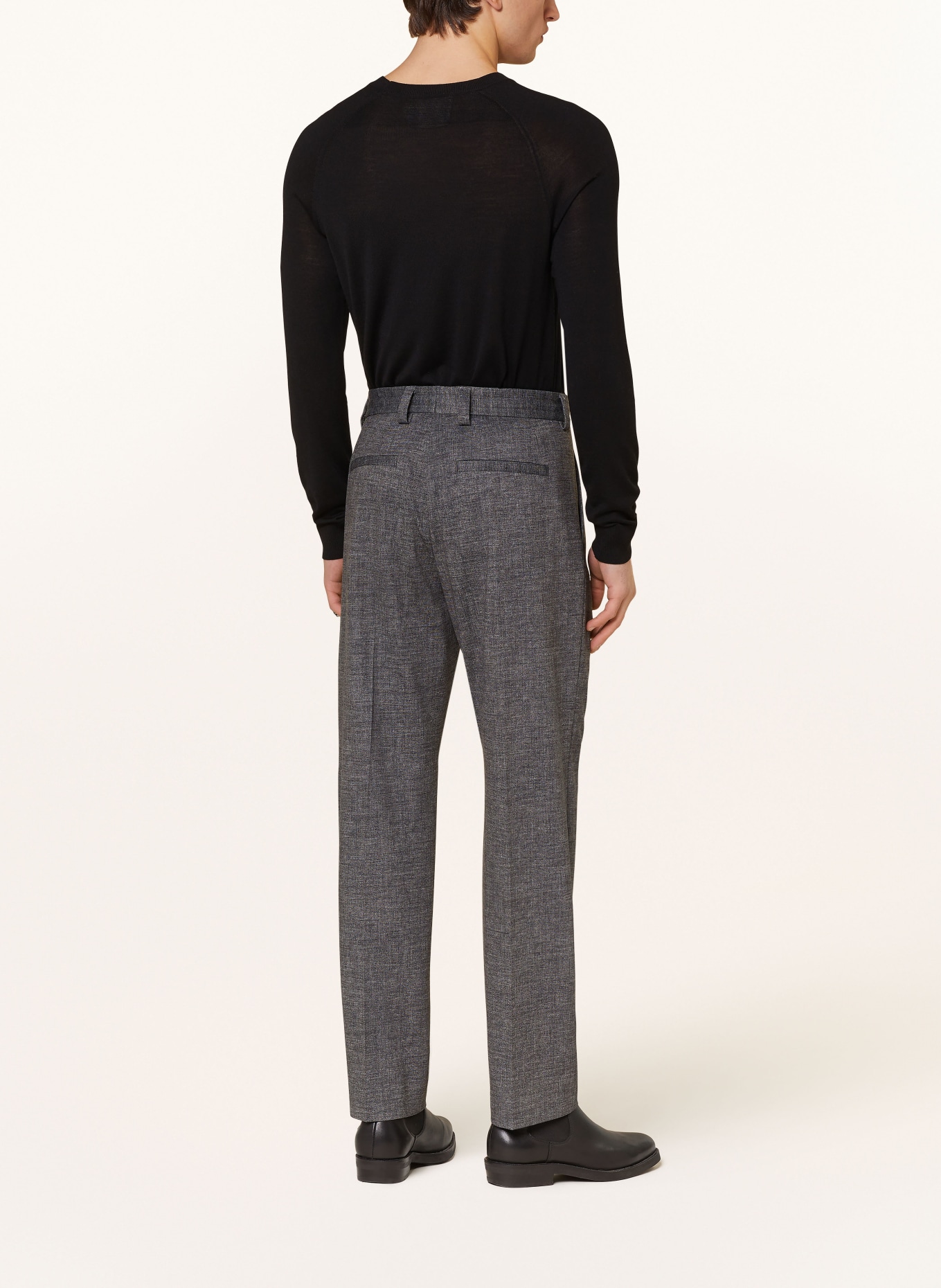 HUGO Spodnie TEAGAN w stylu dresowym modern fit, Kolor: SZARY (Obrazek 3)