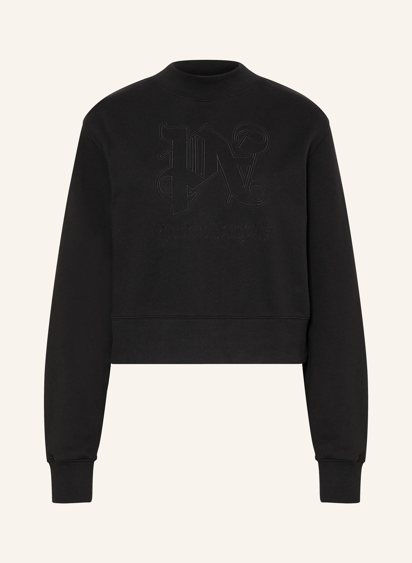 Palm Angels Sweatshirt, Color: BLACK (Image 1)