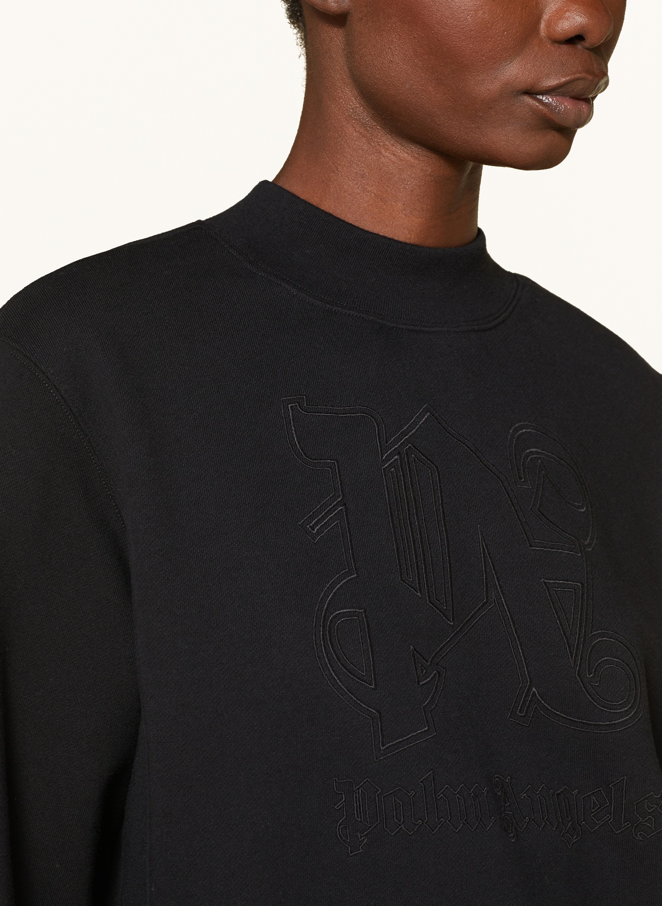 Palm Angels Sweatshirt, Color: BLACK (Image 4)