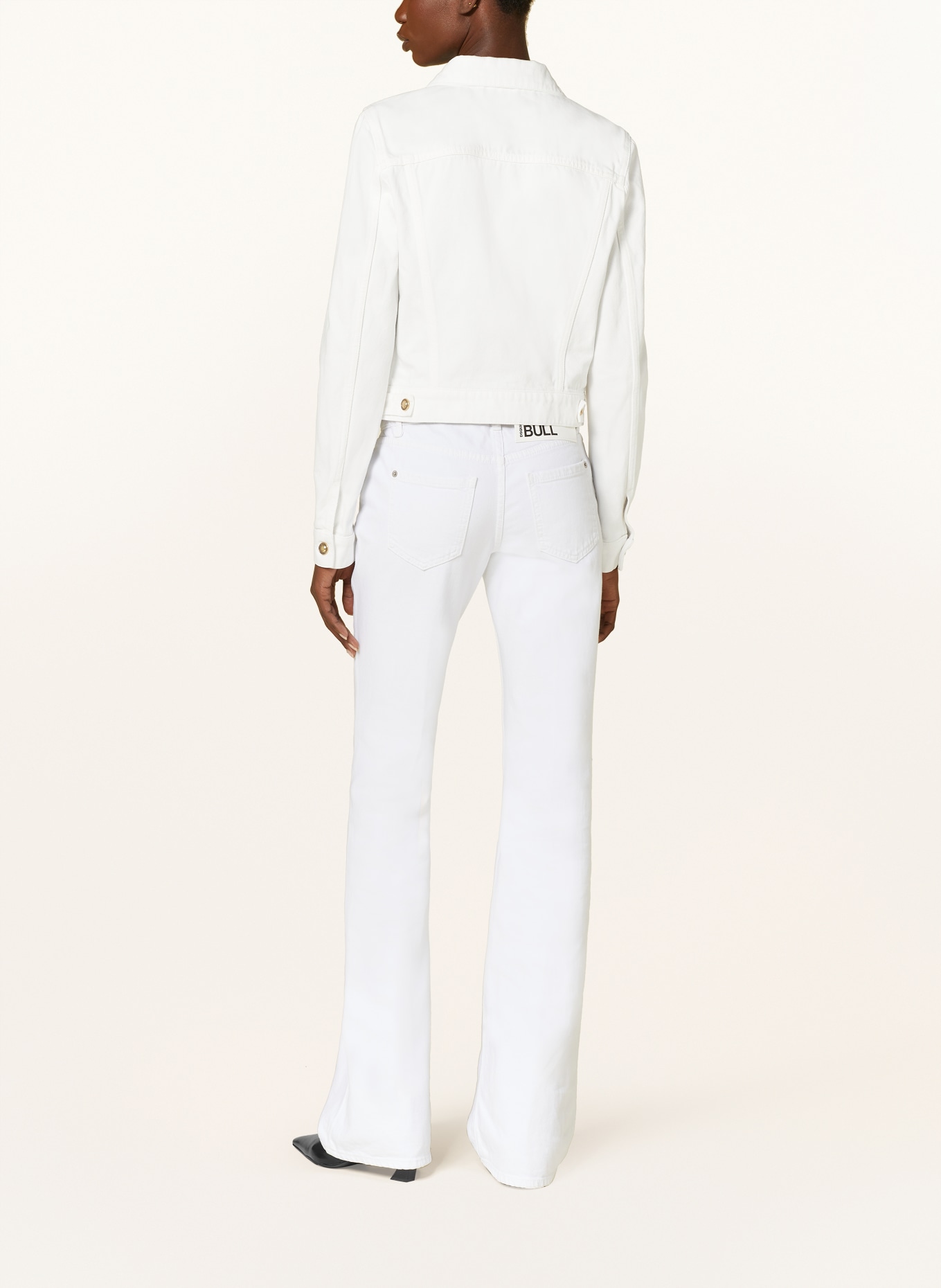 Palm Angels Denim jacket, Color: WHITE (Image 3)
