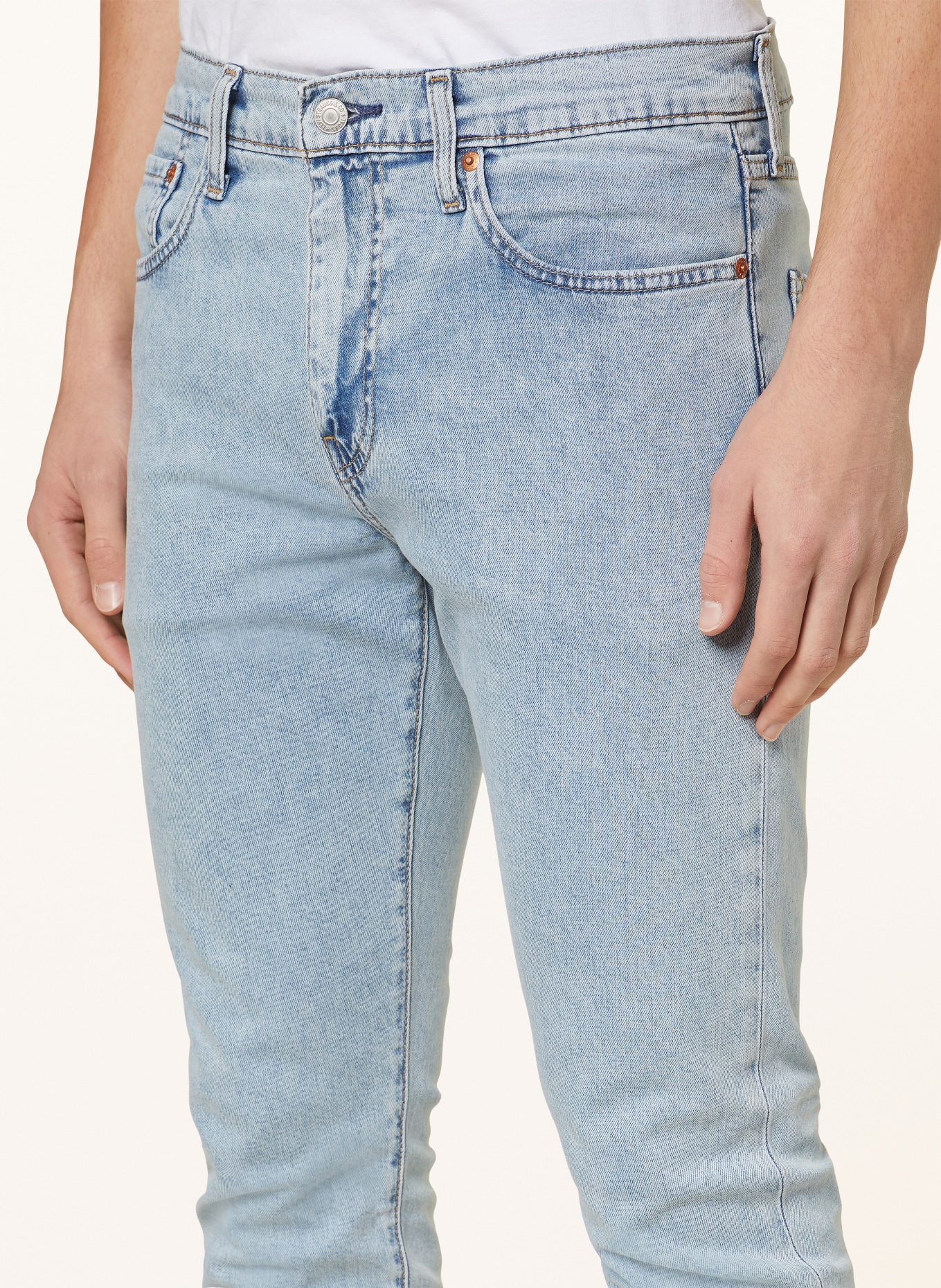 Levi's® Jeans 512™ slim tapered fit, Color: 91 Light Indigo - Worn In (Image 5)