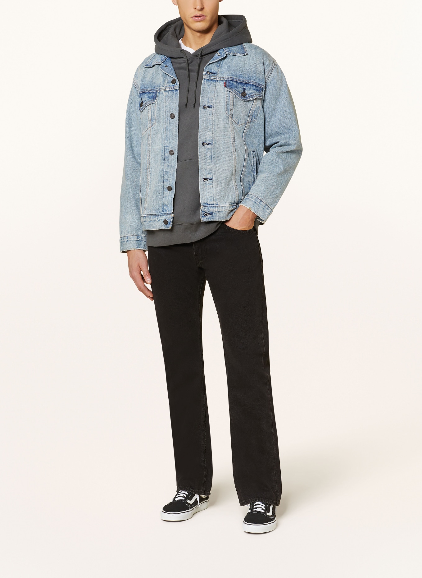 Levi's® Jeans 517 BOOTCUT Slim Fit, Farbe: 44 Blacks (Bild 2)
