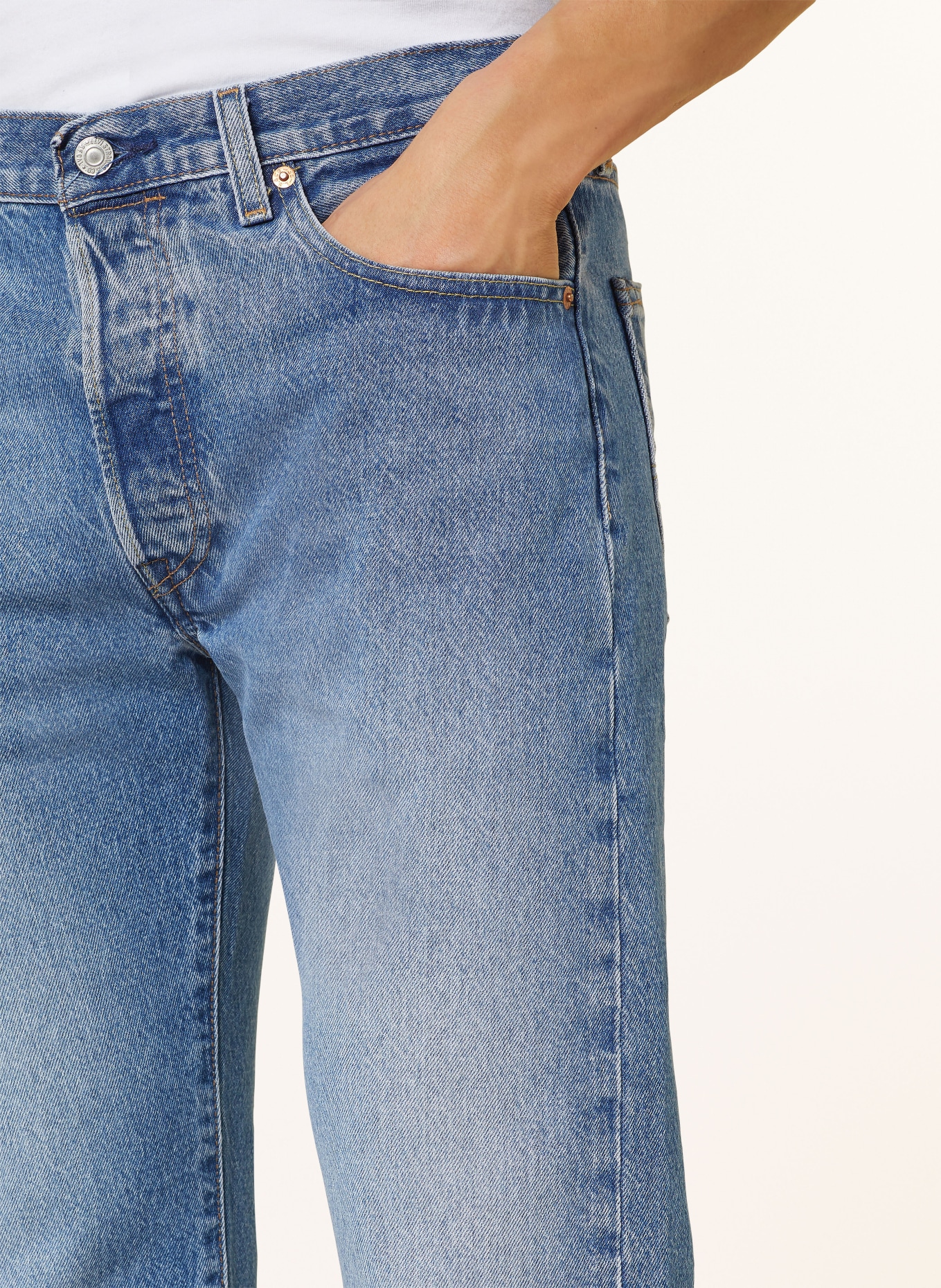 Levi's® Jeans 501 ORIGINAL Regular Fit, Farbe: 04 Dark Indigo - Flat Finish (Bild 5)