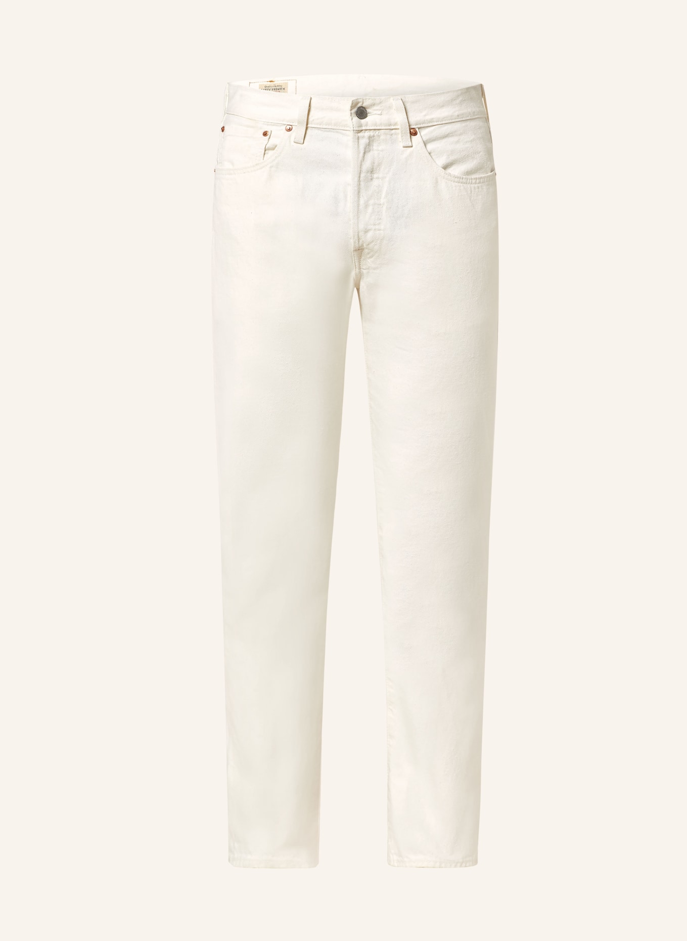 Levi's® Jeans 501 Straight Fit, Farbe: ECRU (Bild 1)