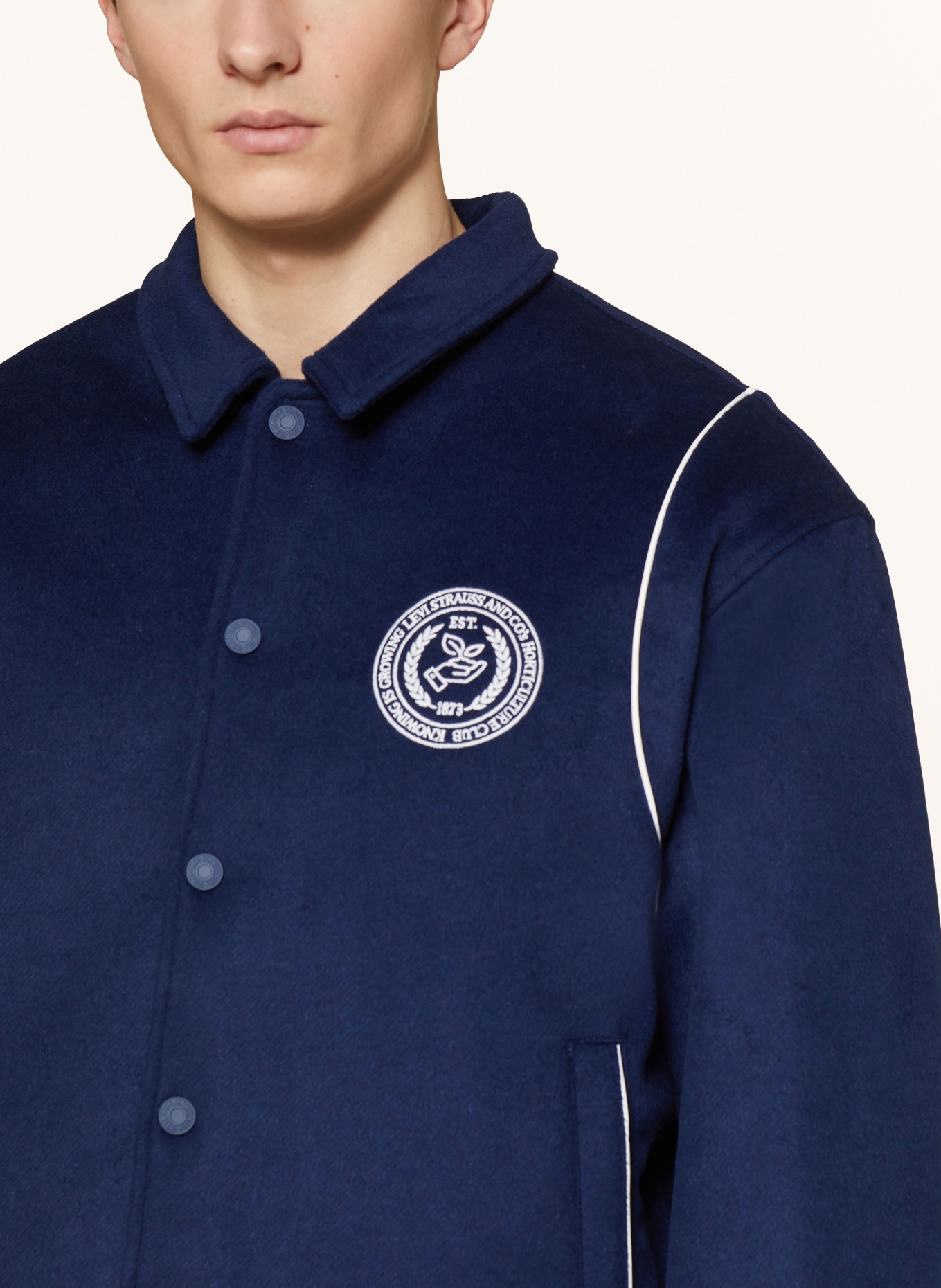Levi's® Bomber jacket NAVAL, Color: DARK BLUE (Image 4)