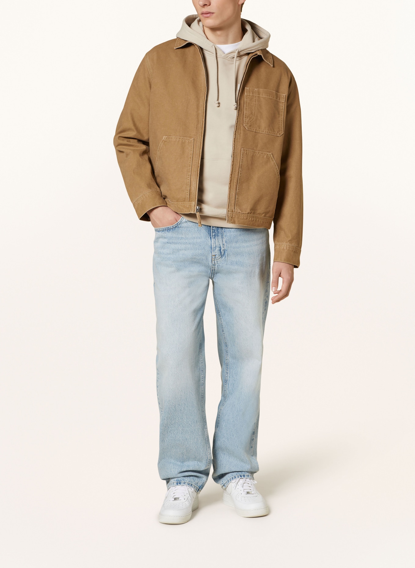 Levi's® Denim jacket HUBER UTILITY, Color: CAMEL (Image 2)