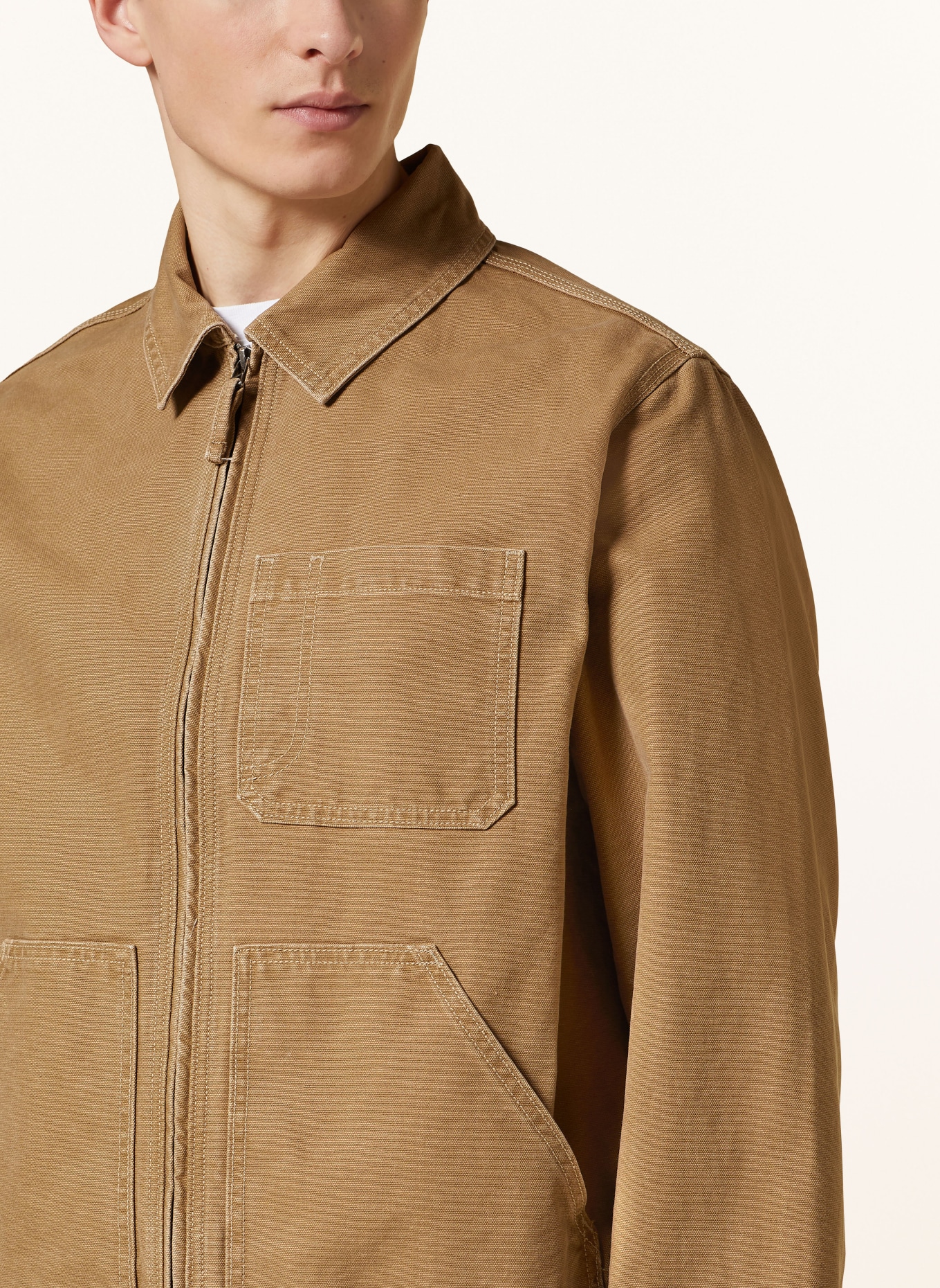 Levi's® Denim jacket HUBER UTILITY, Color: CAMEL (Image 4)