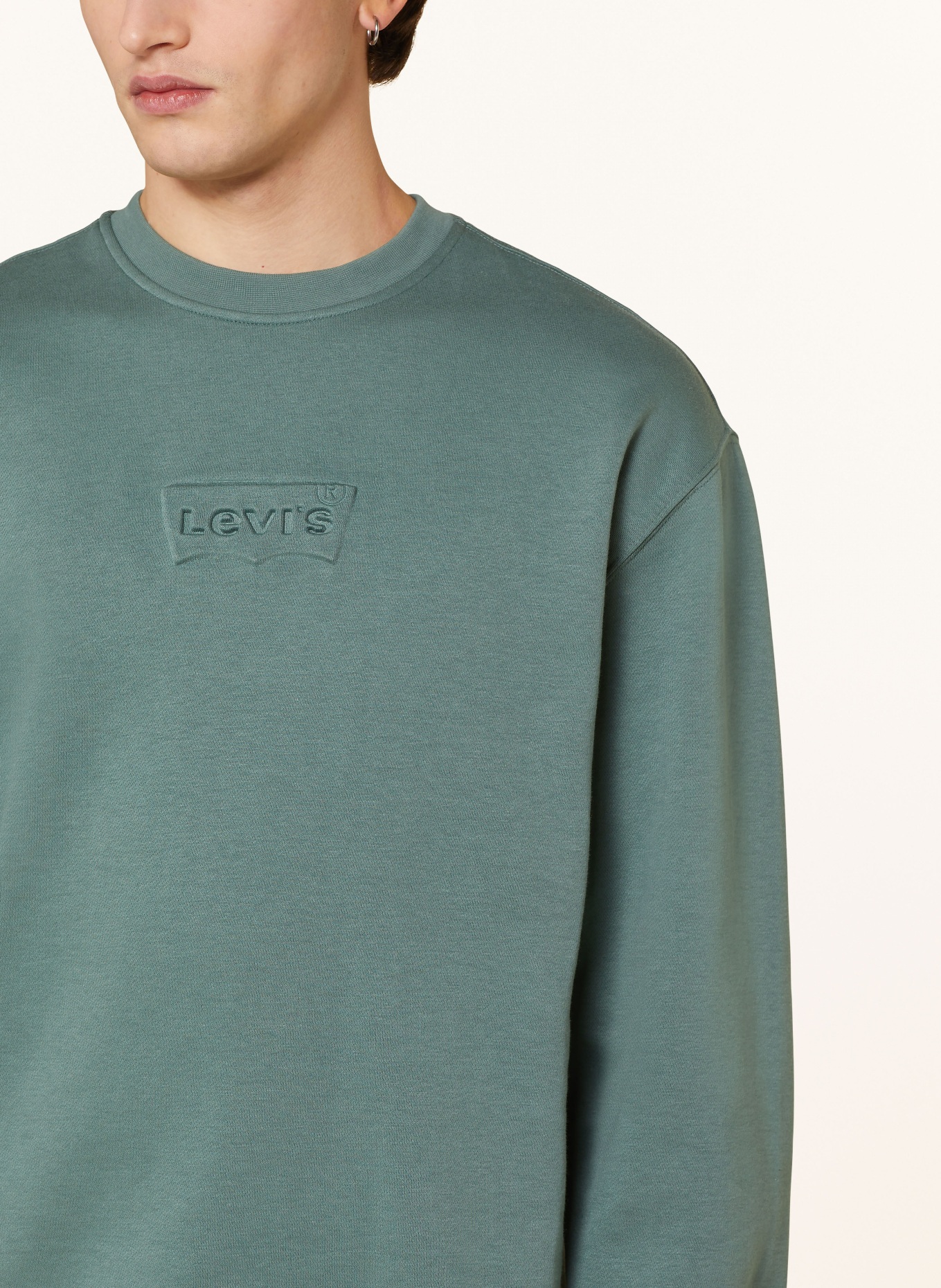 Levi's® Sweatshirt, Color: GREEN (Image 4)