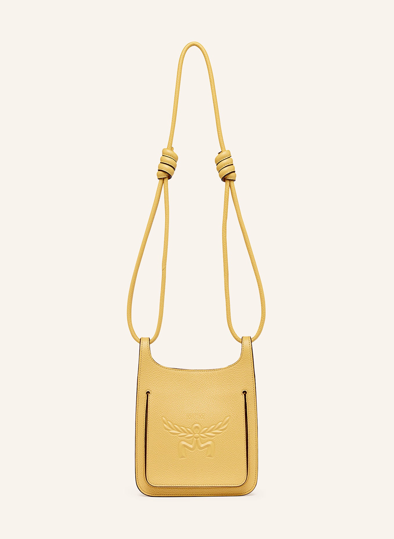 MCM Umhängetasche HIMMEL MINI: Y7 CORN YELLOW