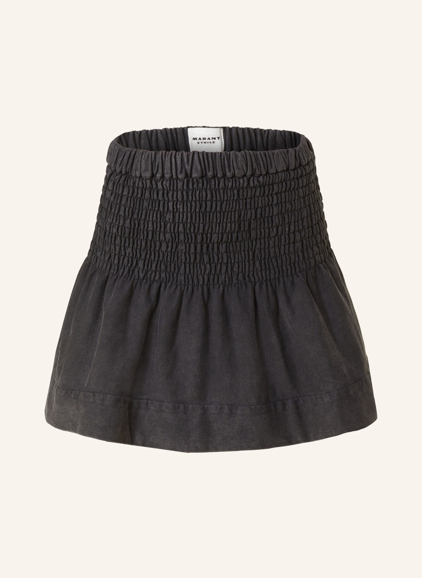MARANT ÉTOILE Sweat skirt PACIFICA, Color: BLACK/ DARK GRAY (Image 1)