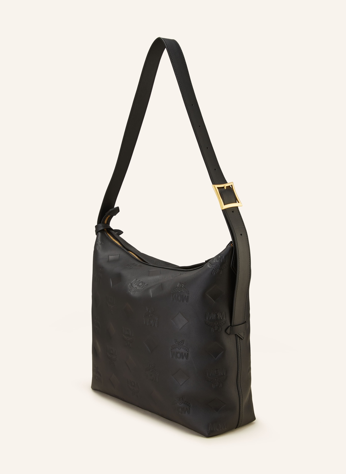 MCM Hobo bag AREN LARGE, Color: BLACK (Image 2)