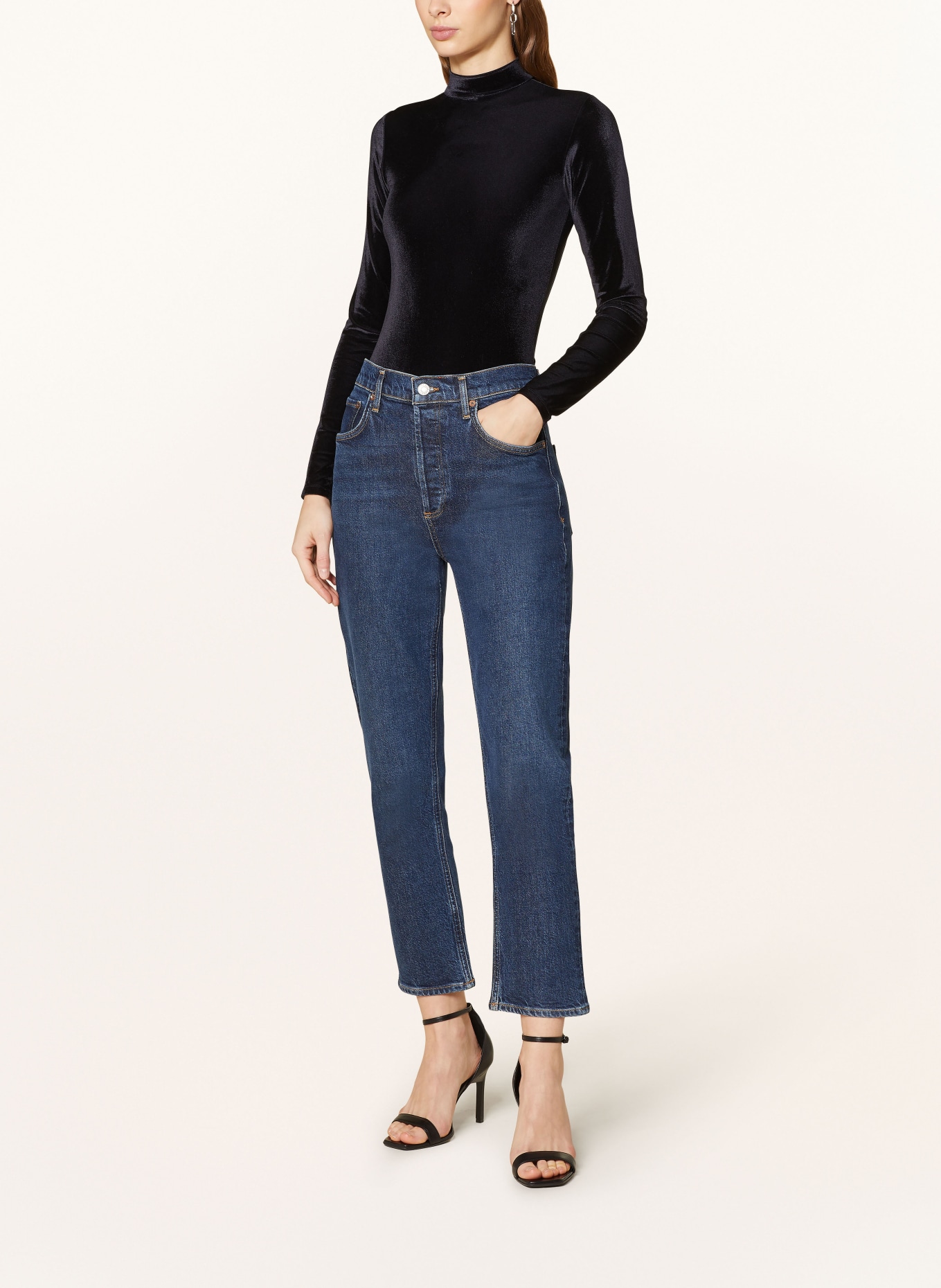 Aubade Samt-Body LES BODYS BY AUBADE: SCHWARZ