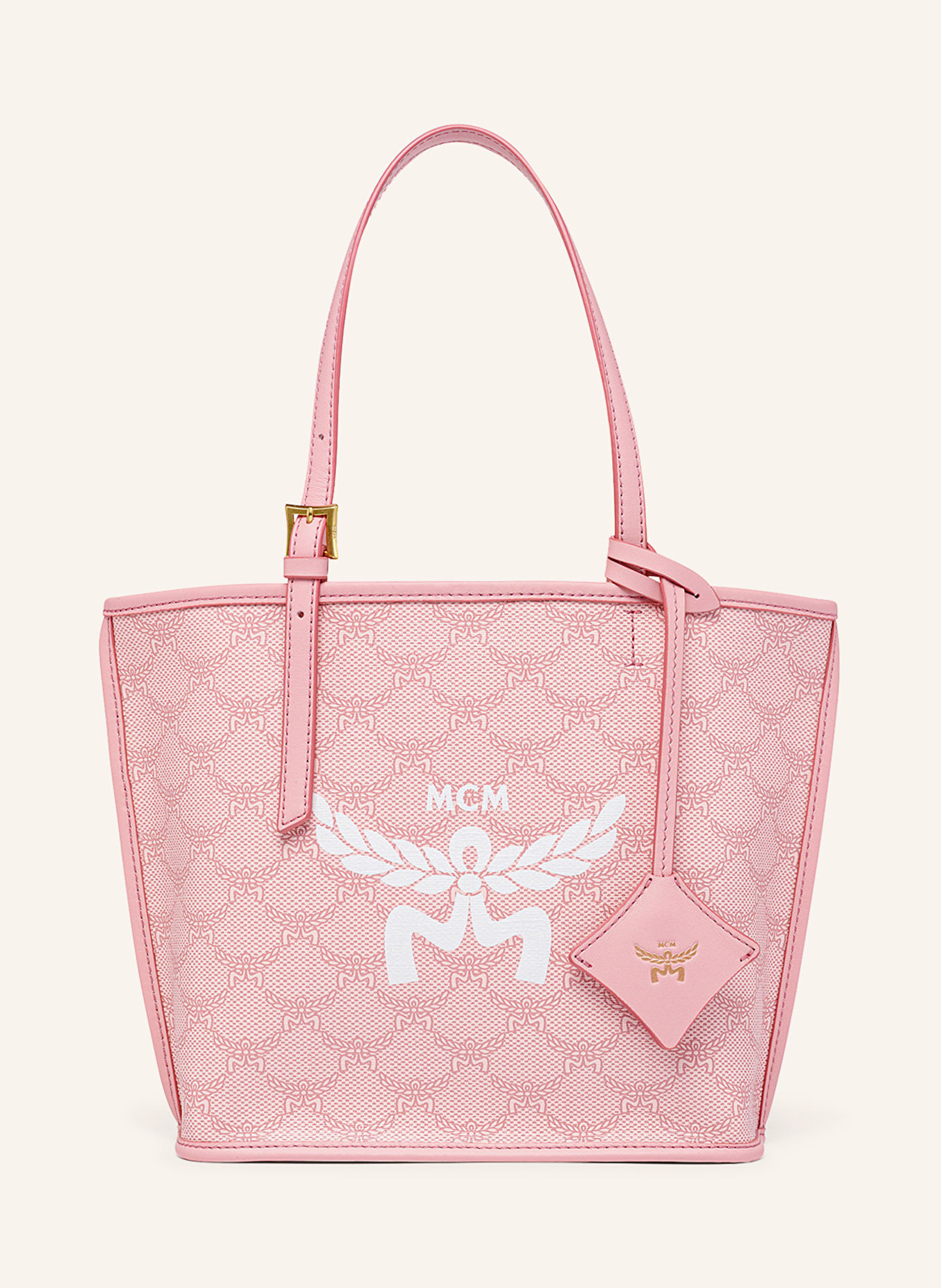 MCM Shopper LAURETOS MINI, Farbe: ROSA (Bild 1)