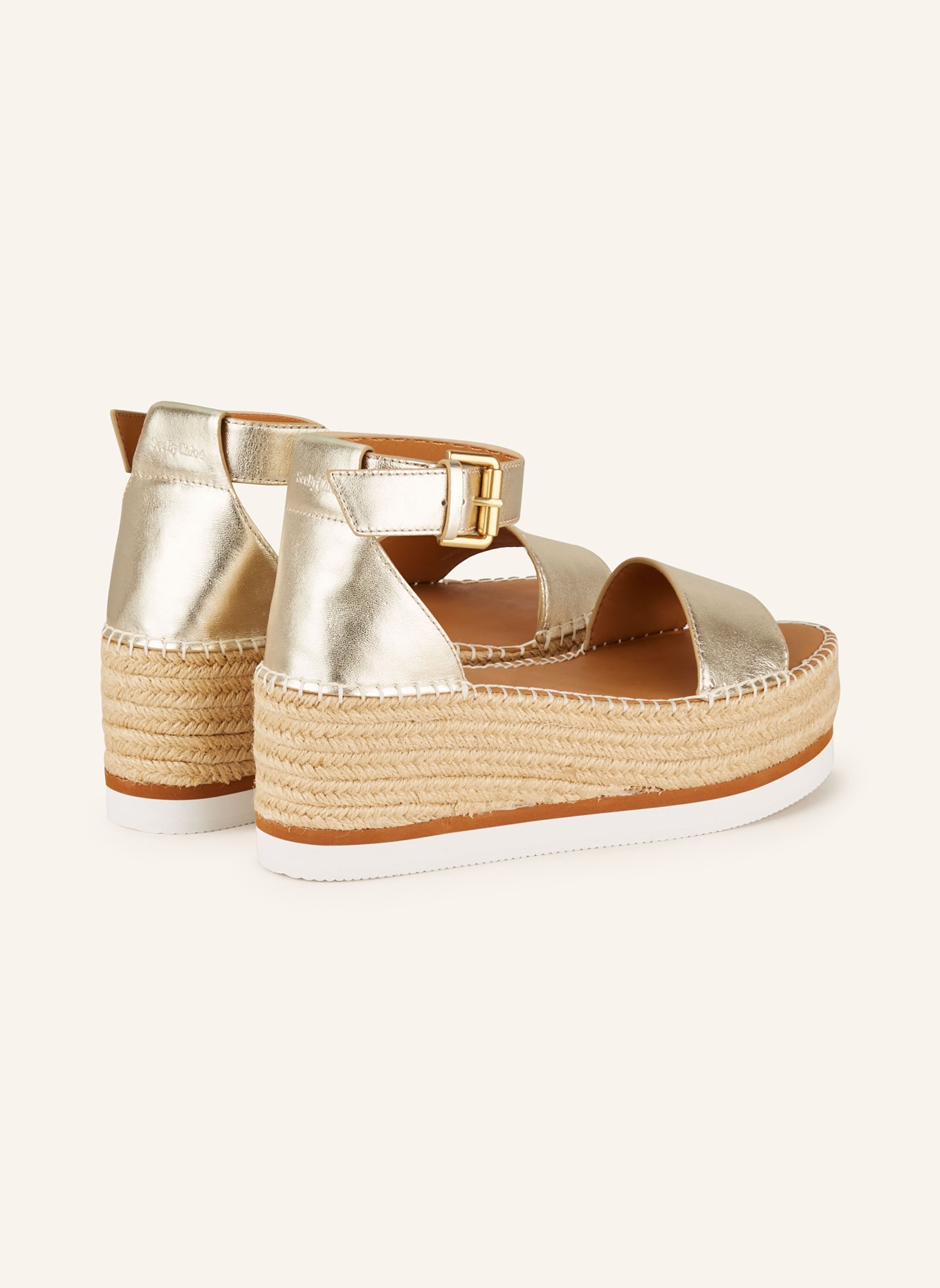 SEE BY CHLOÉ Platform wedges GLYN, Color: 056 Platino (Image 2)