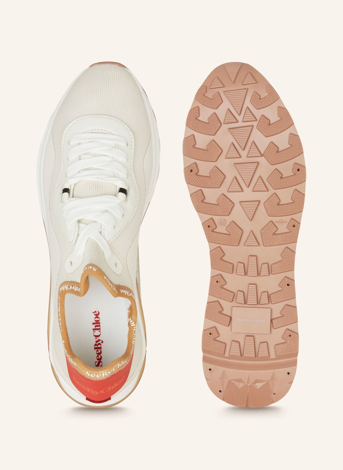 SEE BY CHLOÉ Sneaker BRETT, Farbe: 101 WHITE (Bild 5)