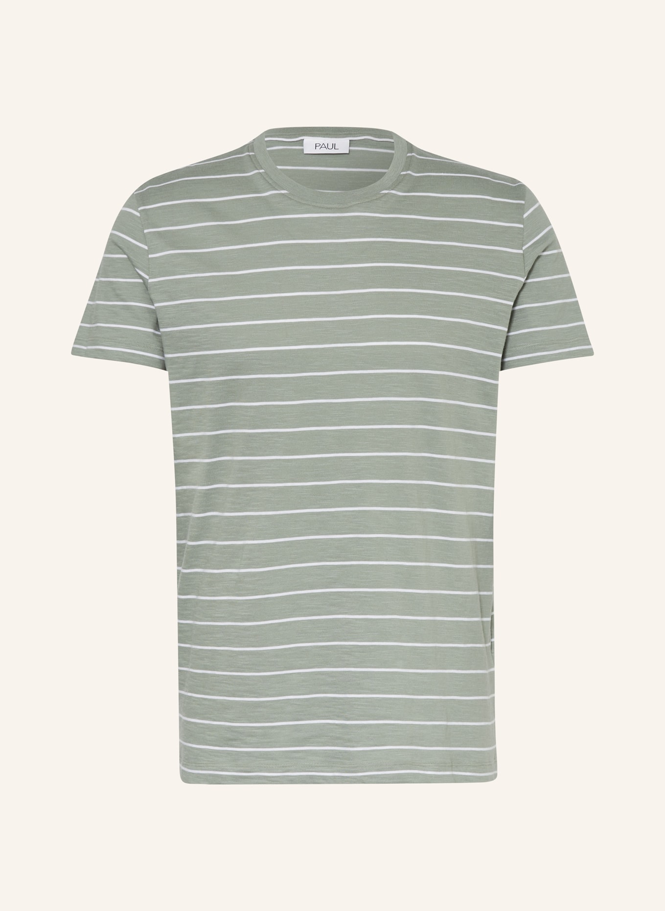 PAUL T-shirt, Color: LIGHT GREEN/ WHITE (Image 1)