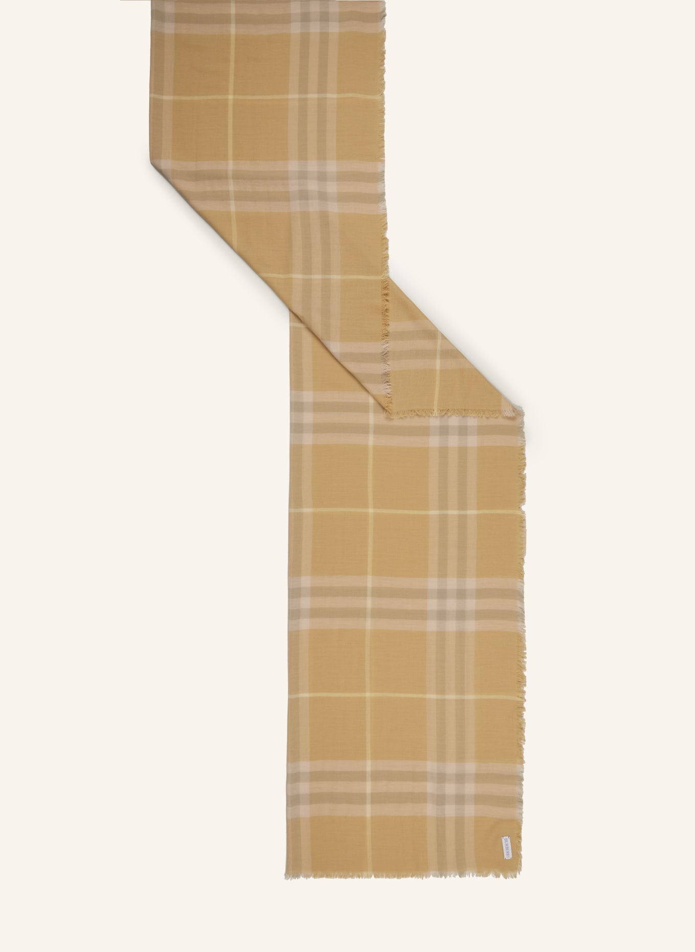 BURBERRY Scarf, Color: DARK YELLOW/ LIGHT YELLOW/ OLIVE (Image 2)