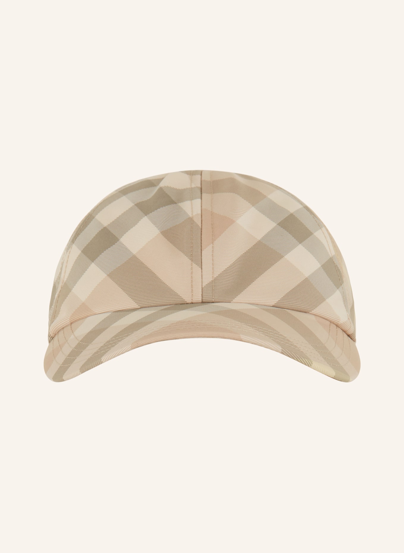 BURBERRY Cap, Color: BEIGE/ TAUPE/ LIGHT YELLOW (Image 2)