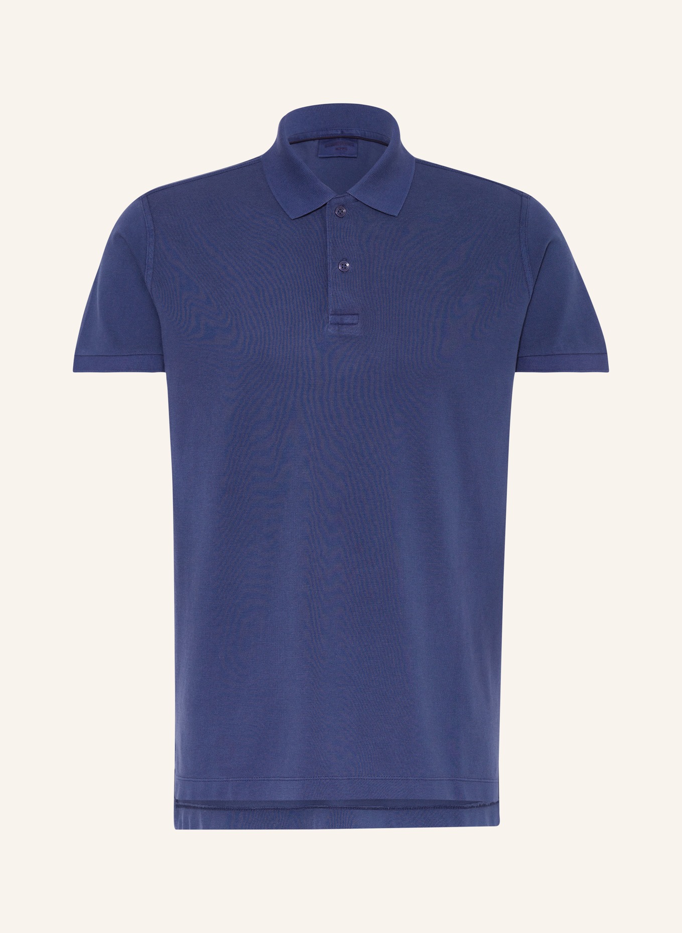 STROKESMAN'S Piqué polo shirt: DARK BLUE
